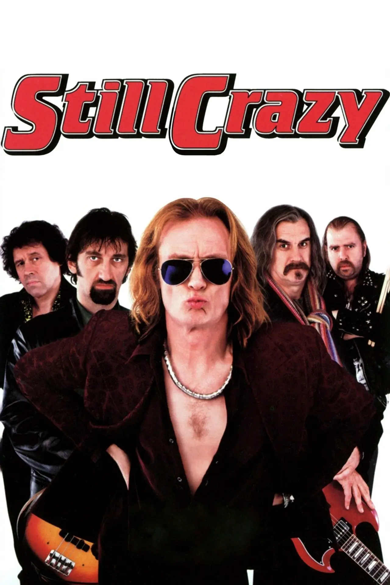 Plakat filmowy "Szalona kapela"