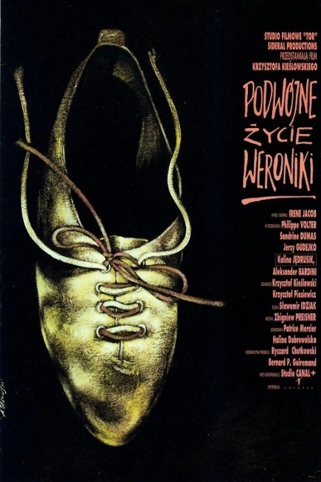 Plakat filmowy "Podwójne życie Weroniki"