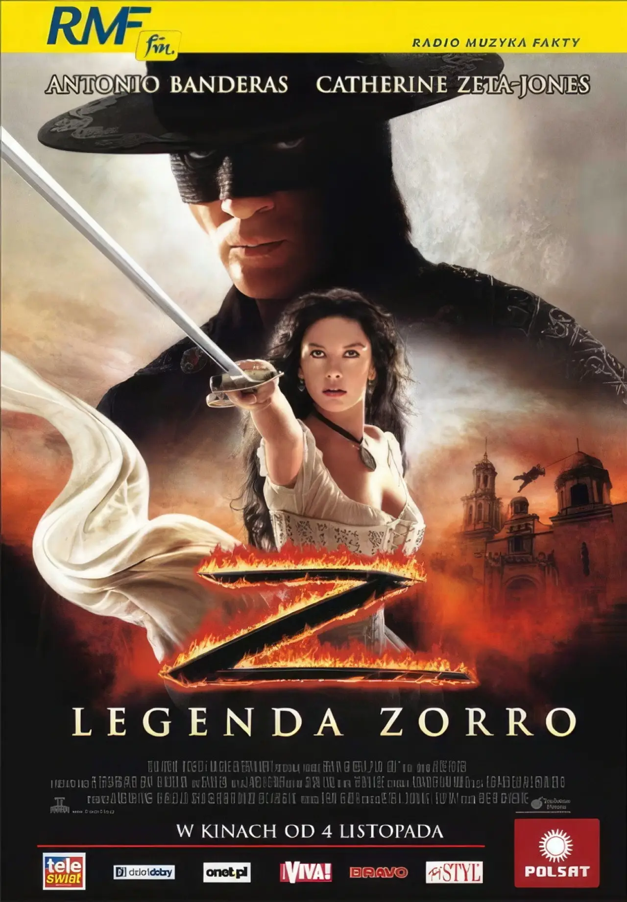 Plakat filmowy "Legenda Zorro"