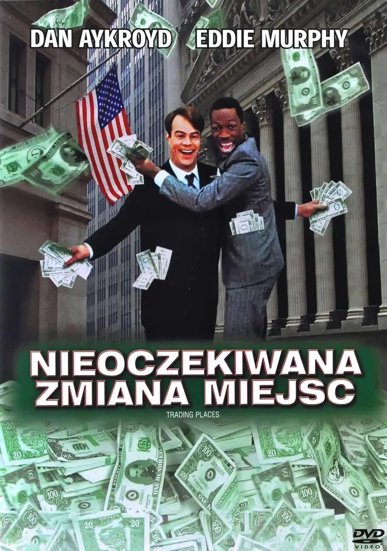 Plakat filmowy "Nieoczekiwana zmiana miejsc"