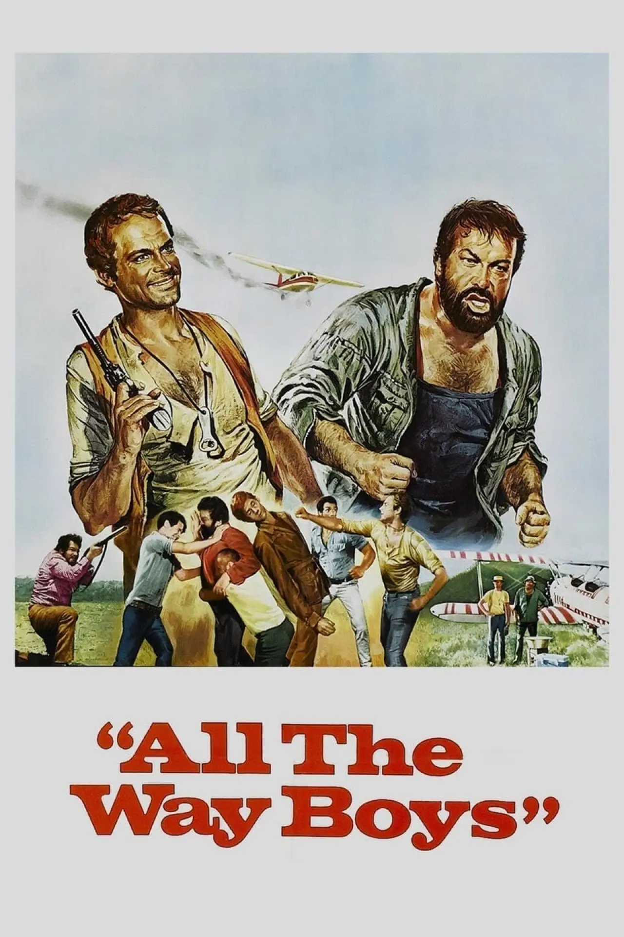 Plakat filmowy "...più forte ragazzi!"