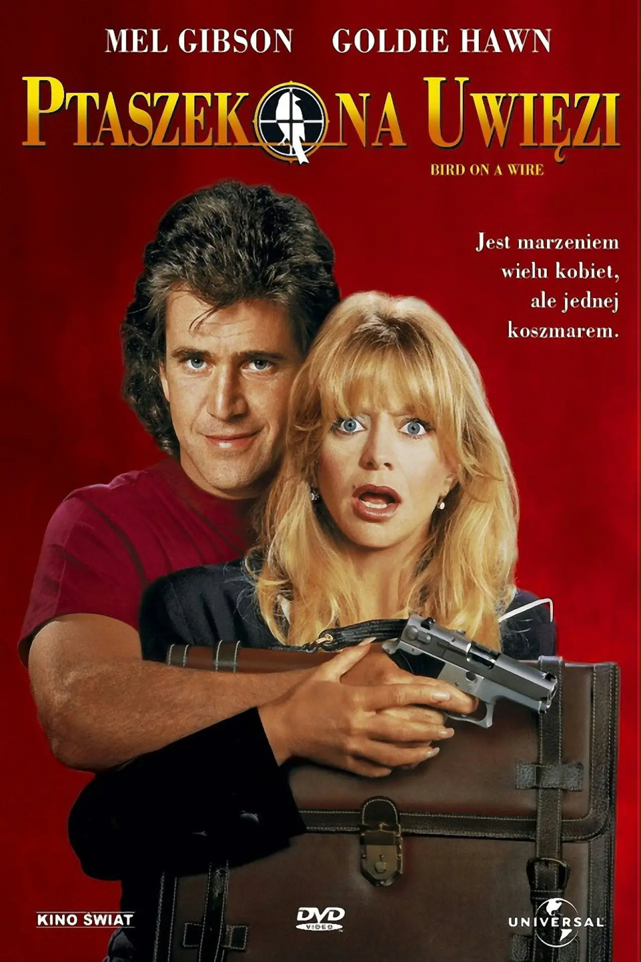 Plakat filmowy "Ptaszek na uwięzi"