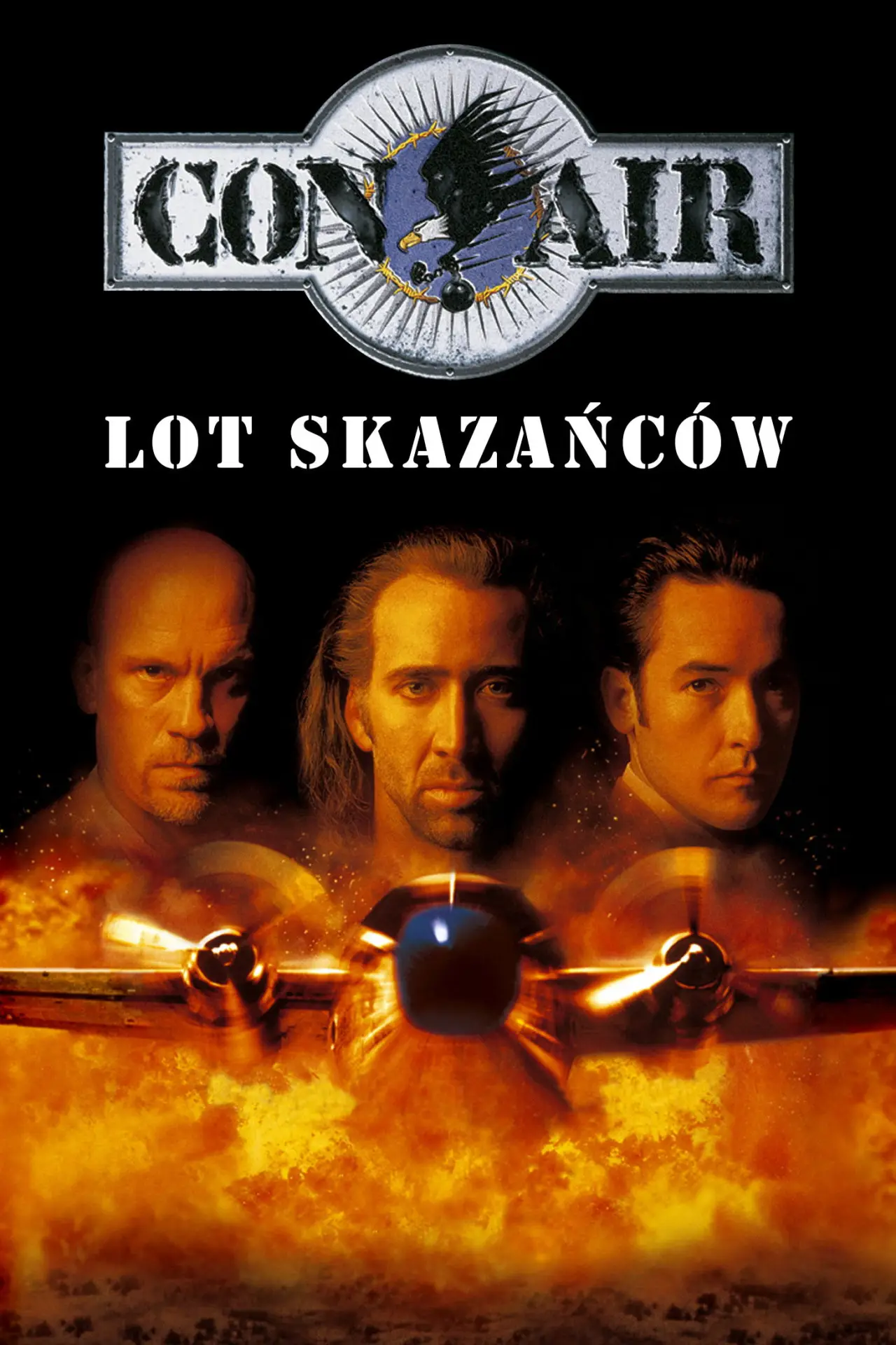 Plakat filmowy "Con Air - lot skazańców"
