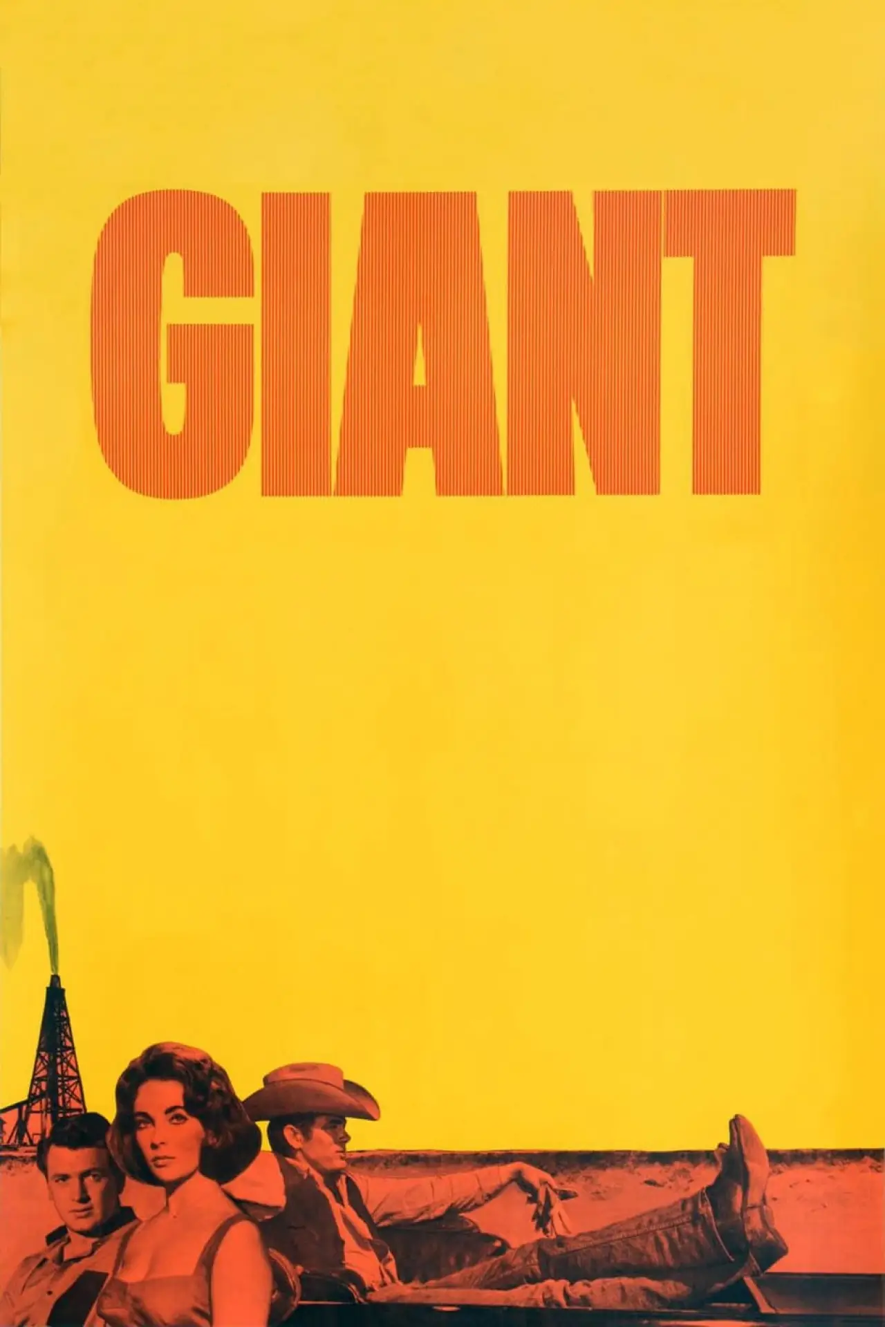 Plakat filmowy "Olbrzym"