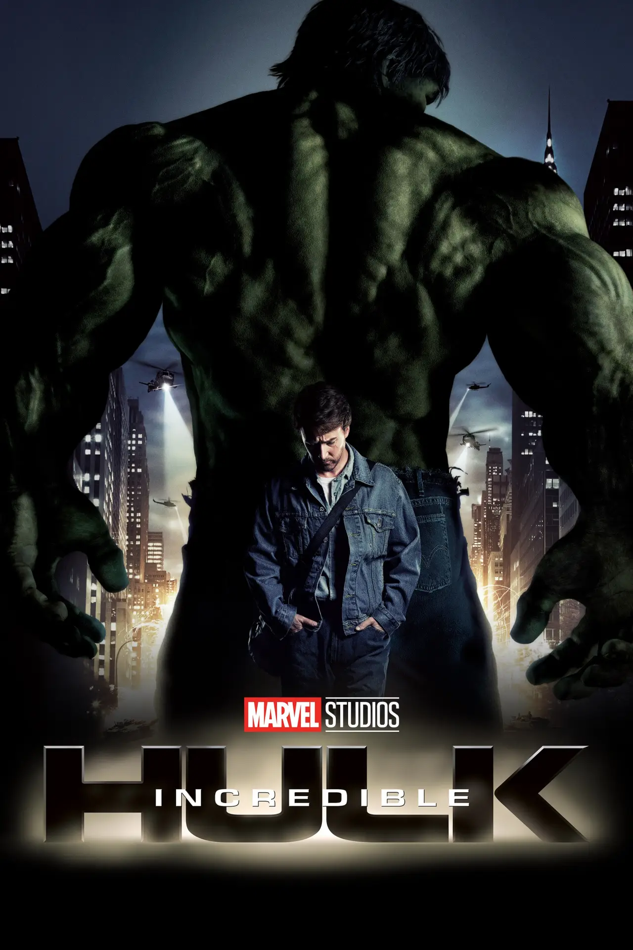 Plakat filmowy "Niesamowity Hulk"