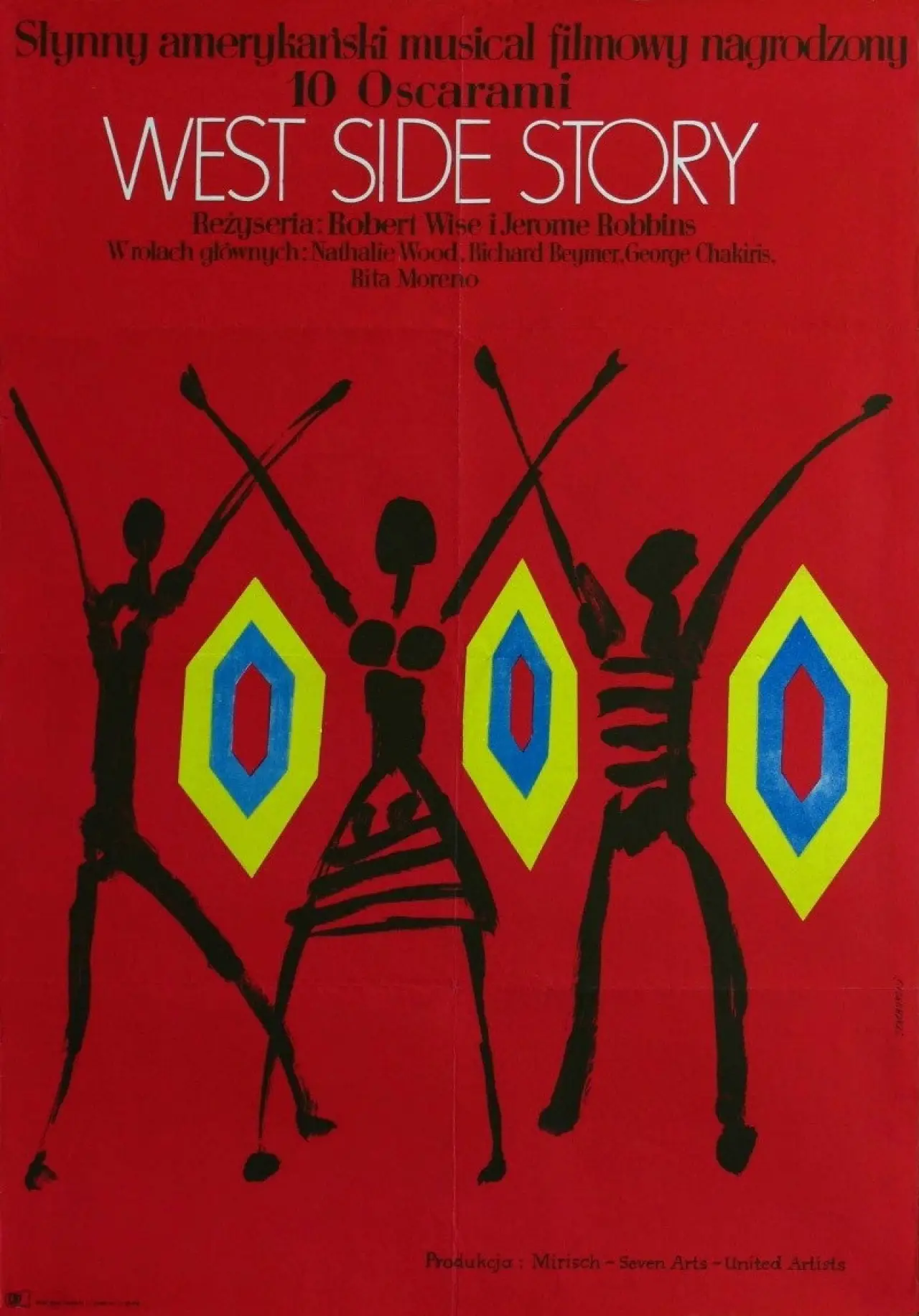 Plakat filmowy "West Side Story"