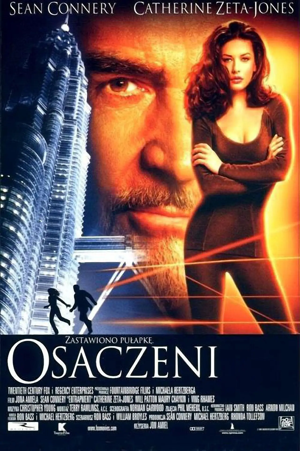 Plakat filmowy "Osaczeni"