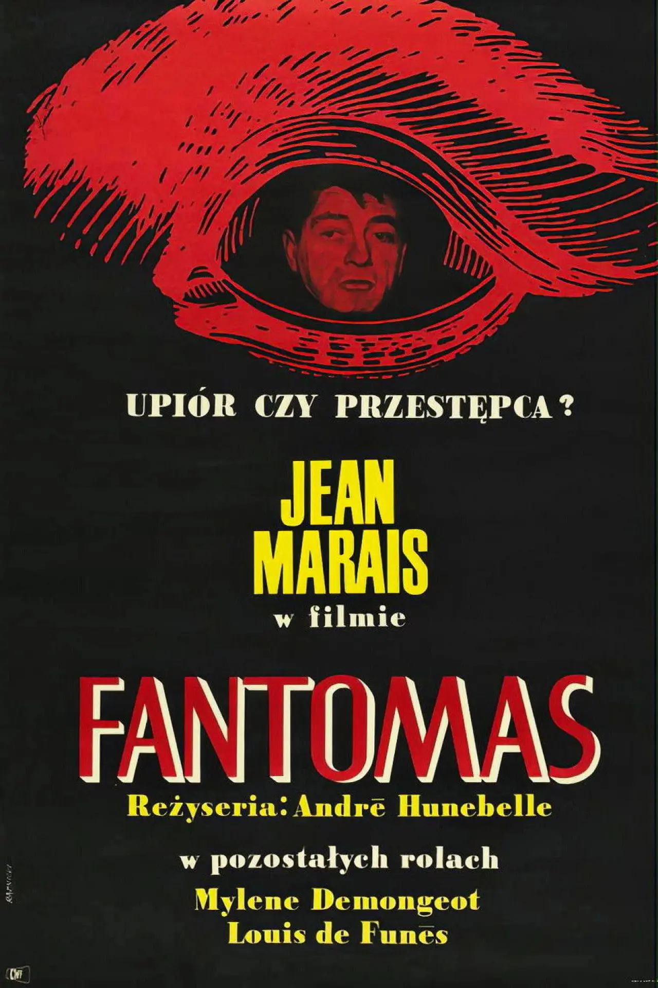 Plakat filmowy "Fantomas"