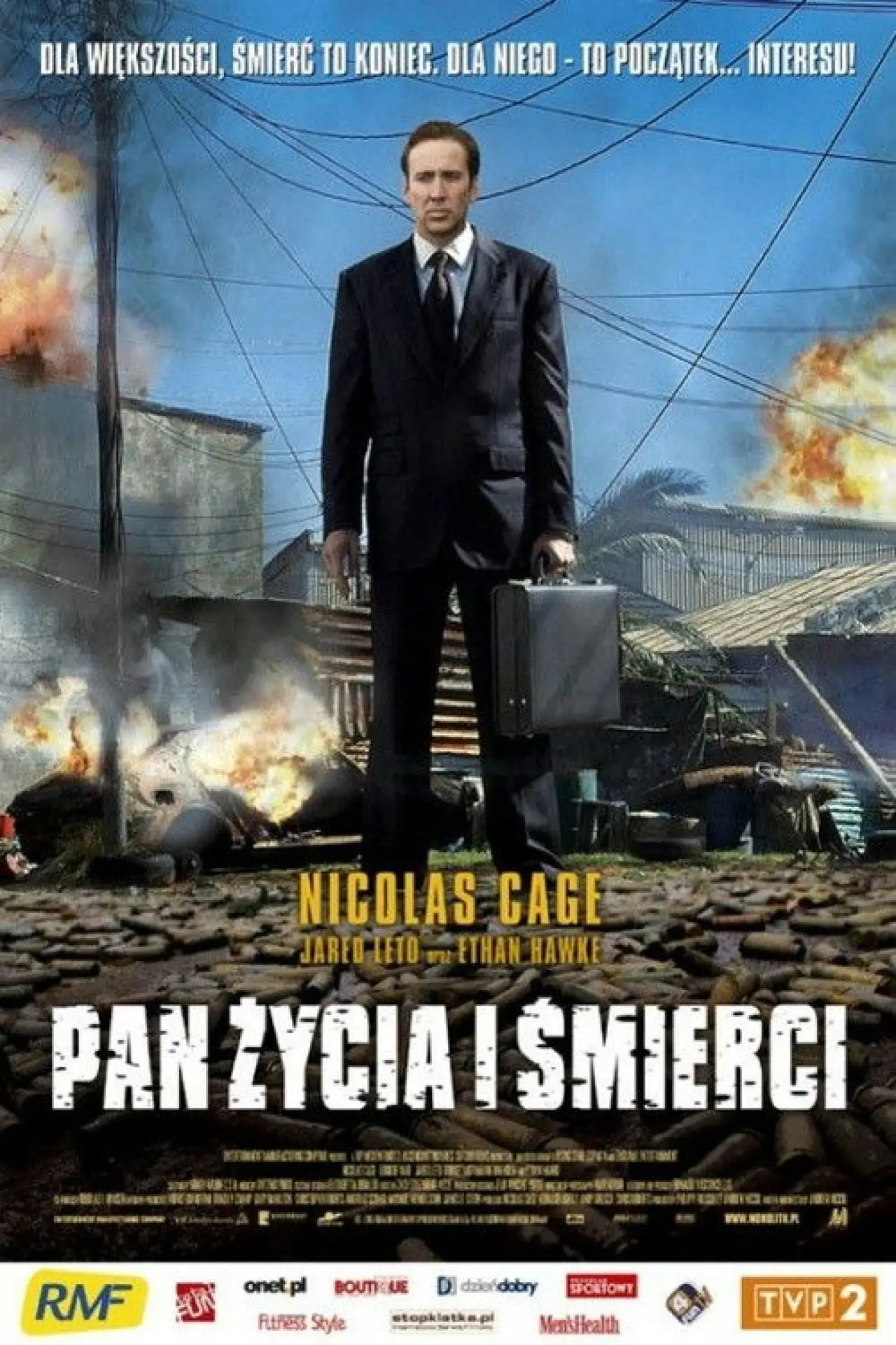 Plakat filmowy "Pan życia i śmierci"