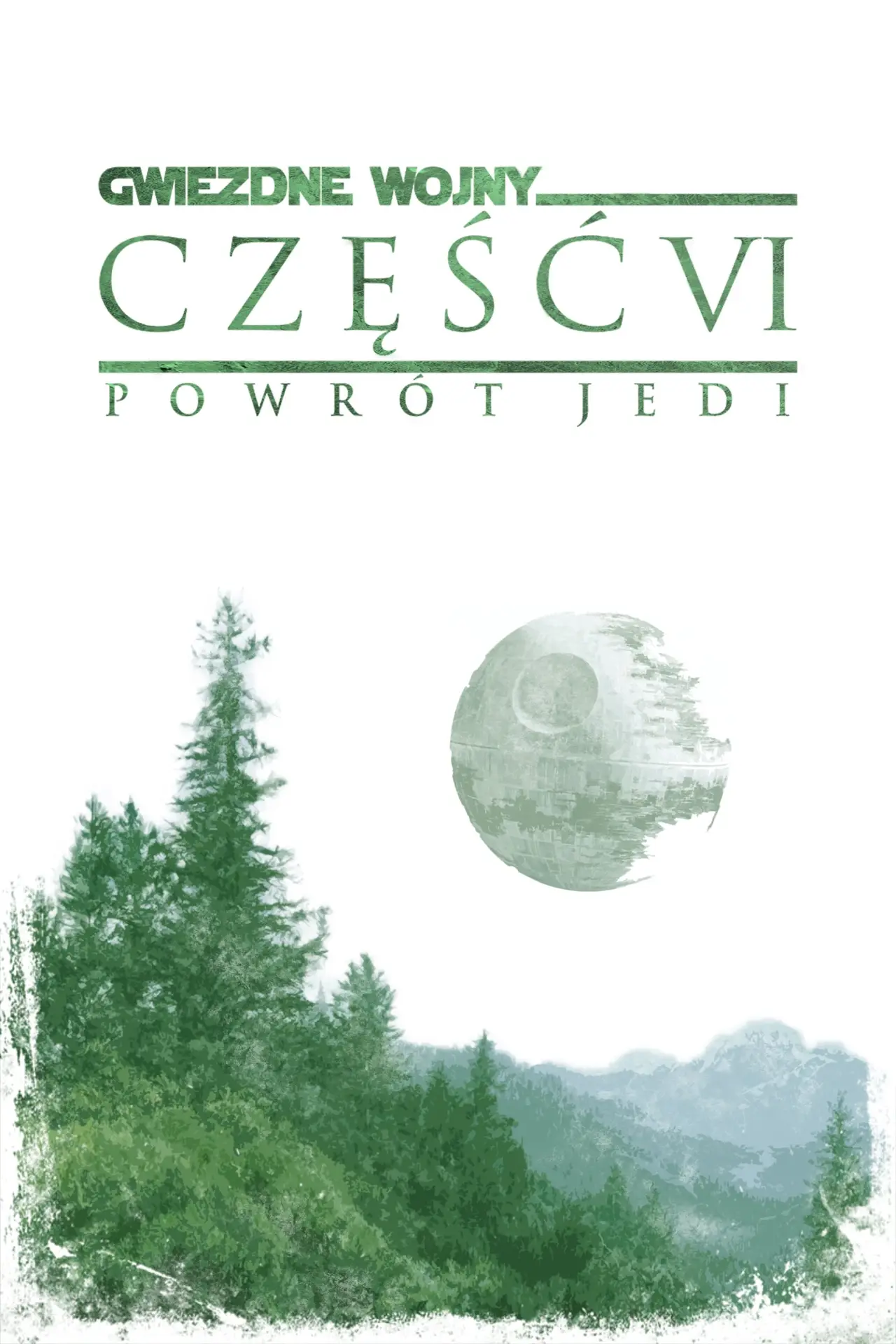 Plakat filmowy "Gwiezdne wojny: Część VI - Powrót Jedi"
