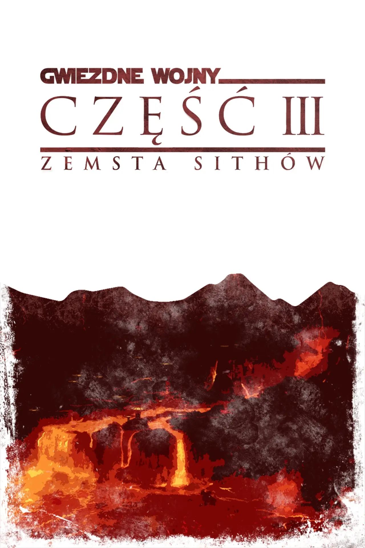 Plakat filmowy "Gwiezdne wojny: Część III - Zemsta Sithów"