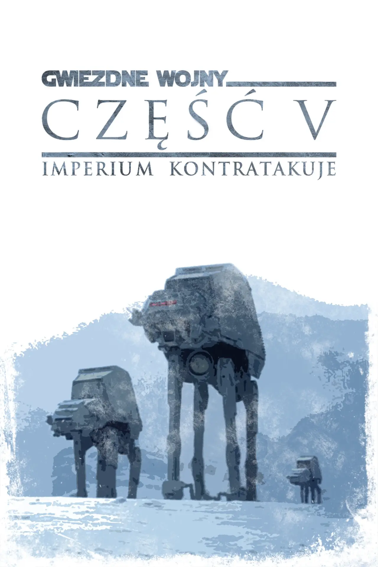 Plakat filmowy "Gwiezdne wojny: Część V - Imperium kontratakuje"