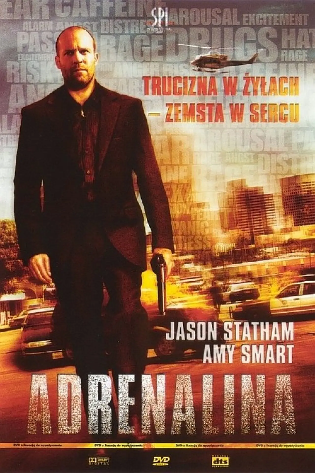 Plakat filmowy "Adrenalina"