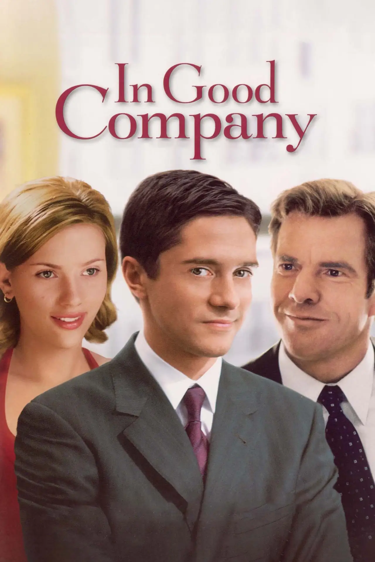 Plakat filmowy "W doborowym towarzystwie"