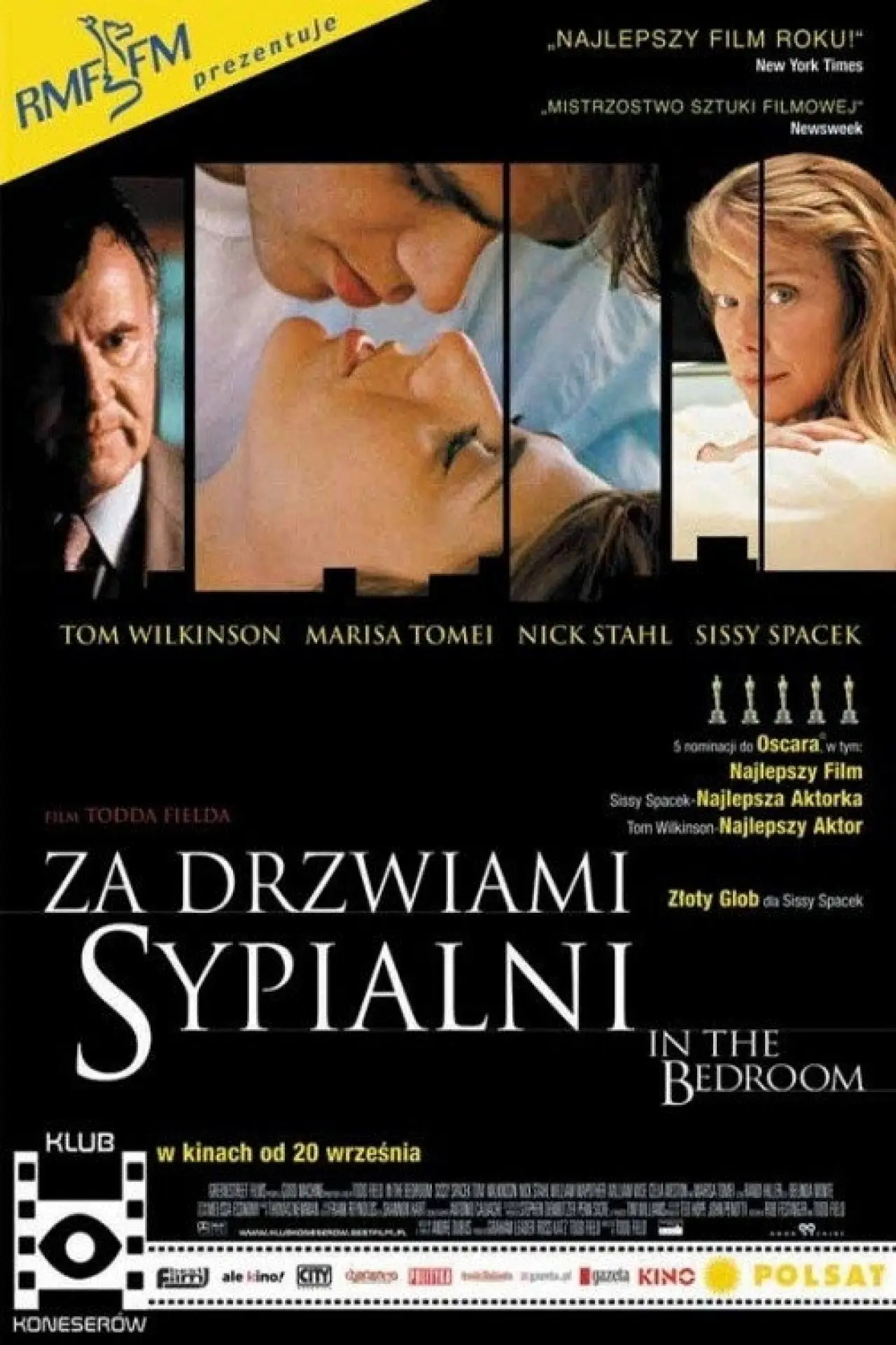 Plakat filmowy "Za drzwiami sypialni"