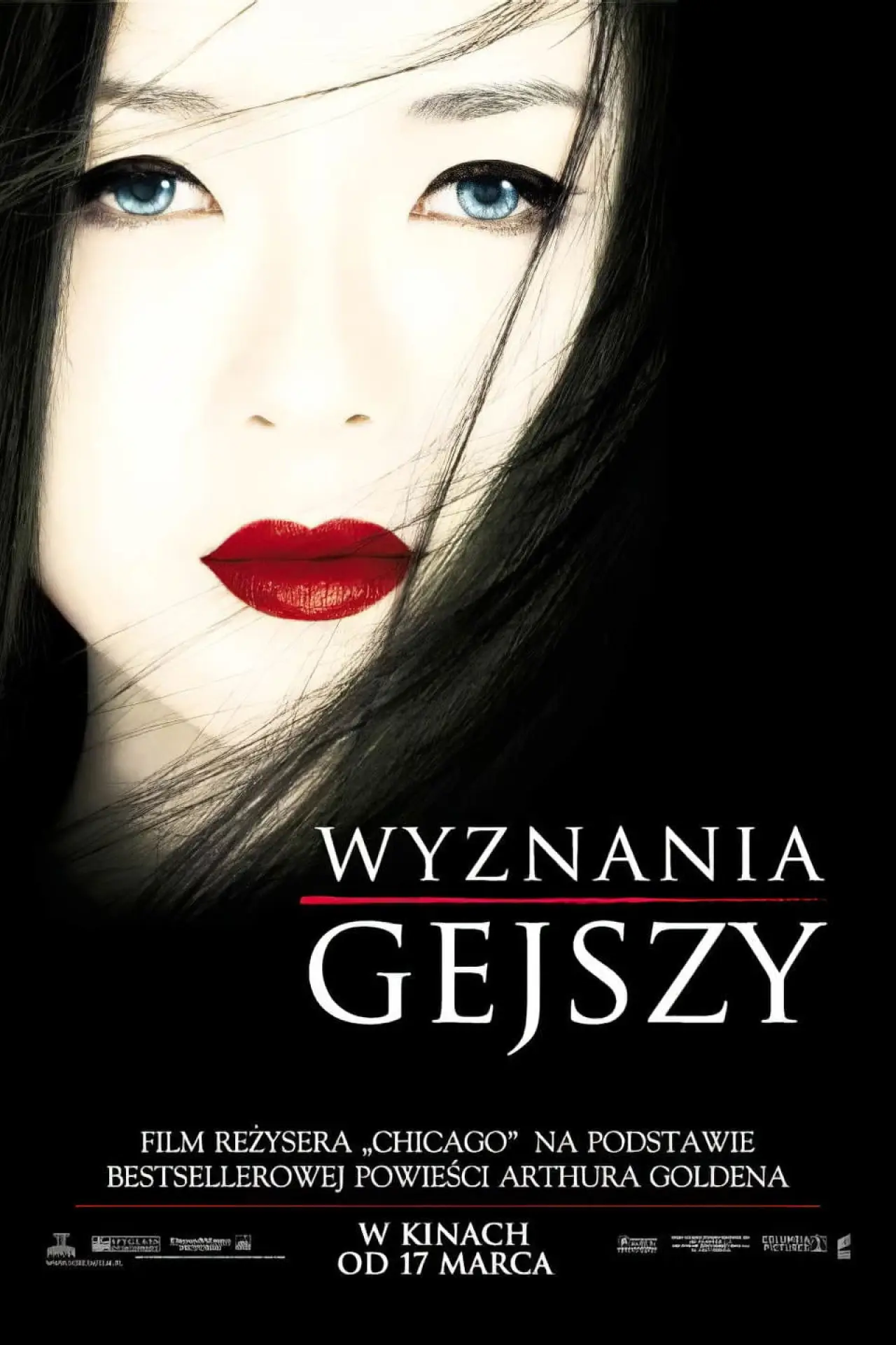 Plakat filmowy "Wyznania gejszy"