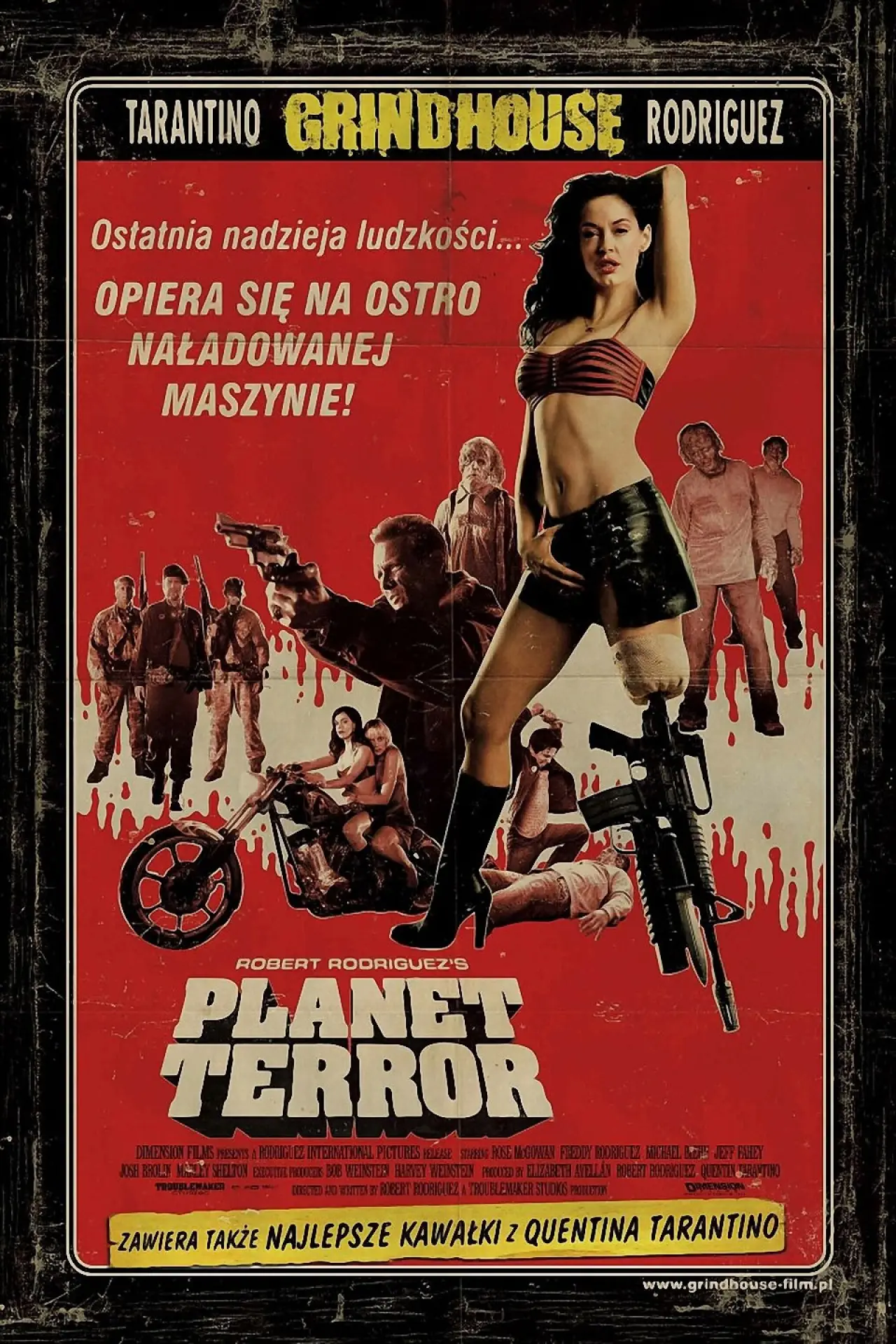Plakat filmowy "Planet Terror"