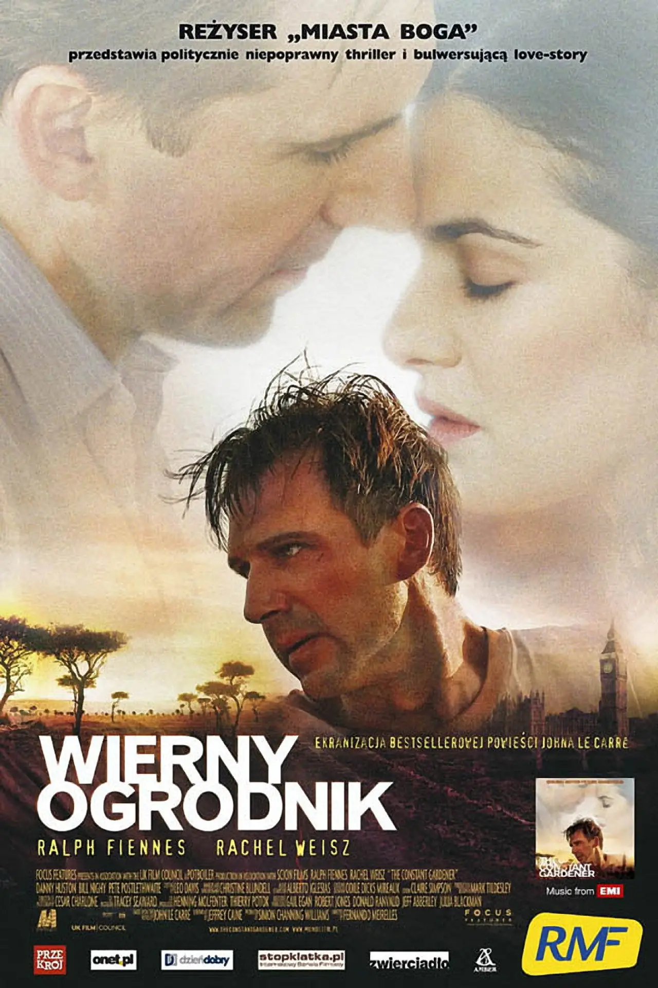 Plakat filmowy "Wierny ogrodnik"