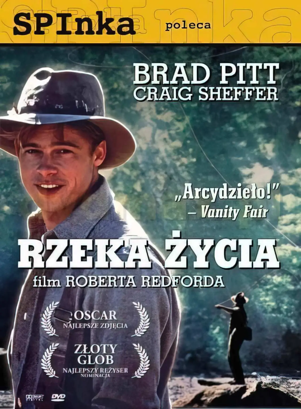Plakat filmowy "Rzeka życia"