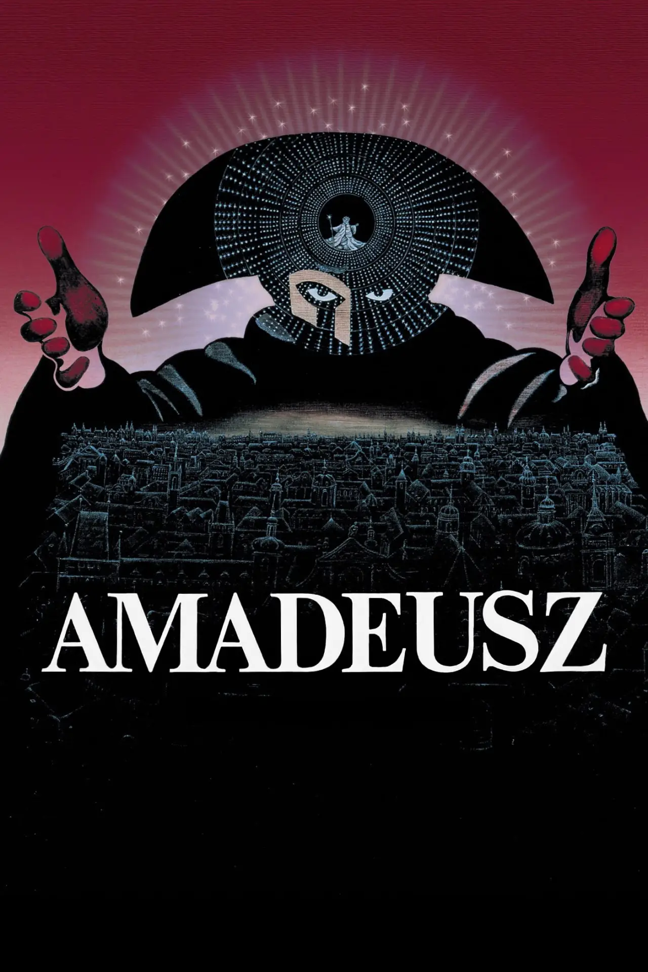 Plakat filmowy "Amadeusz"