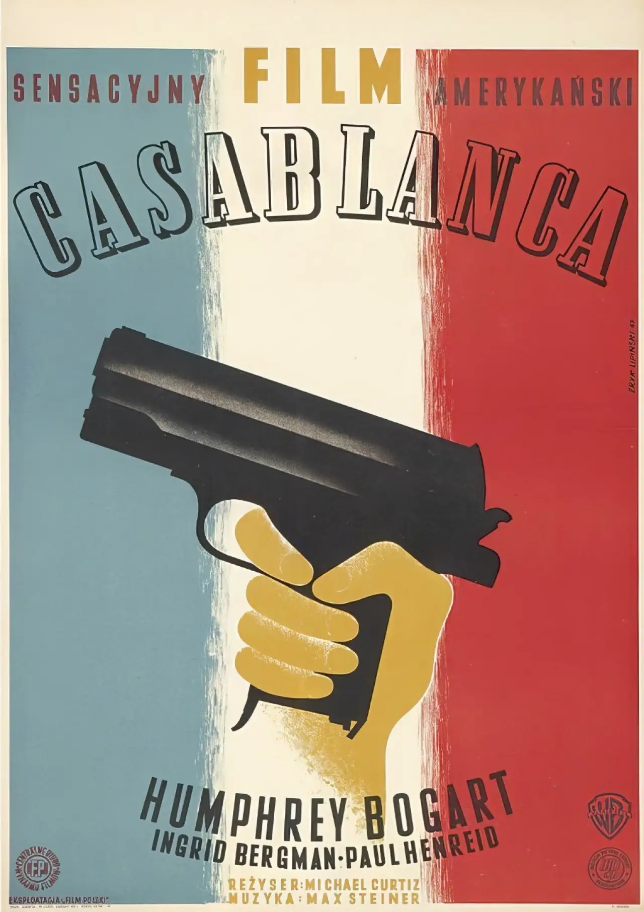 Plakat filmowy "Casablanca"