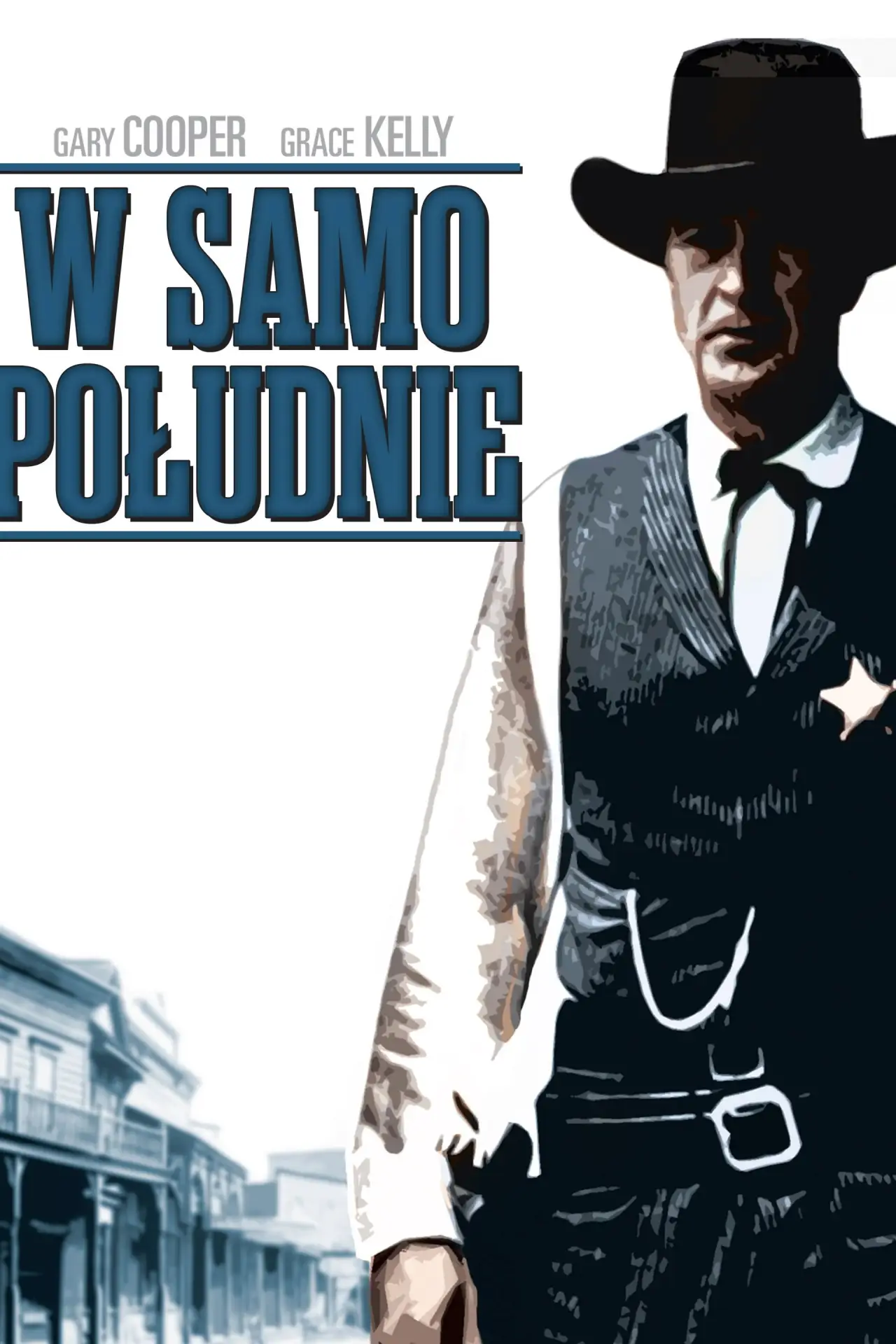 Plakat filmowy "W samo południe"