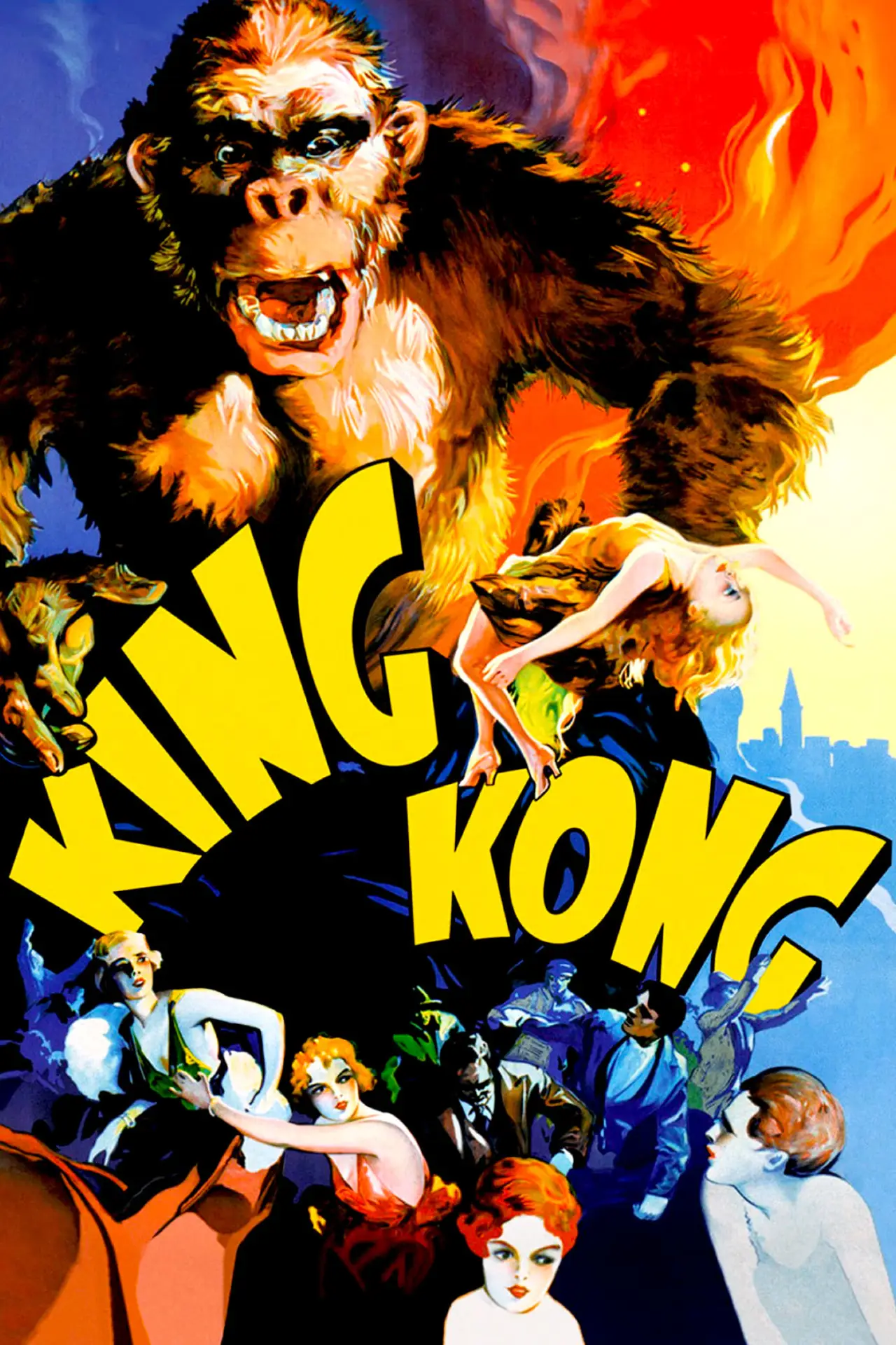Plakat filmowy "King Kong"