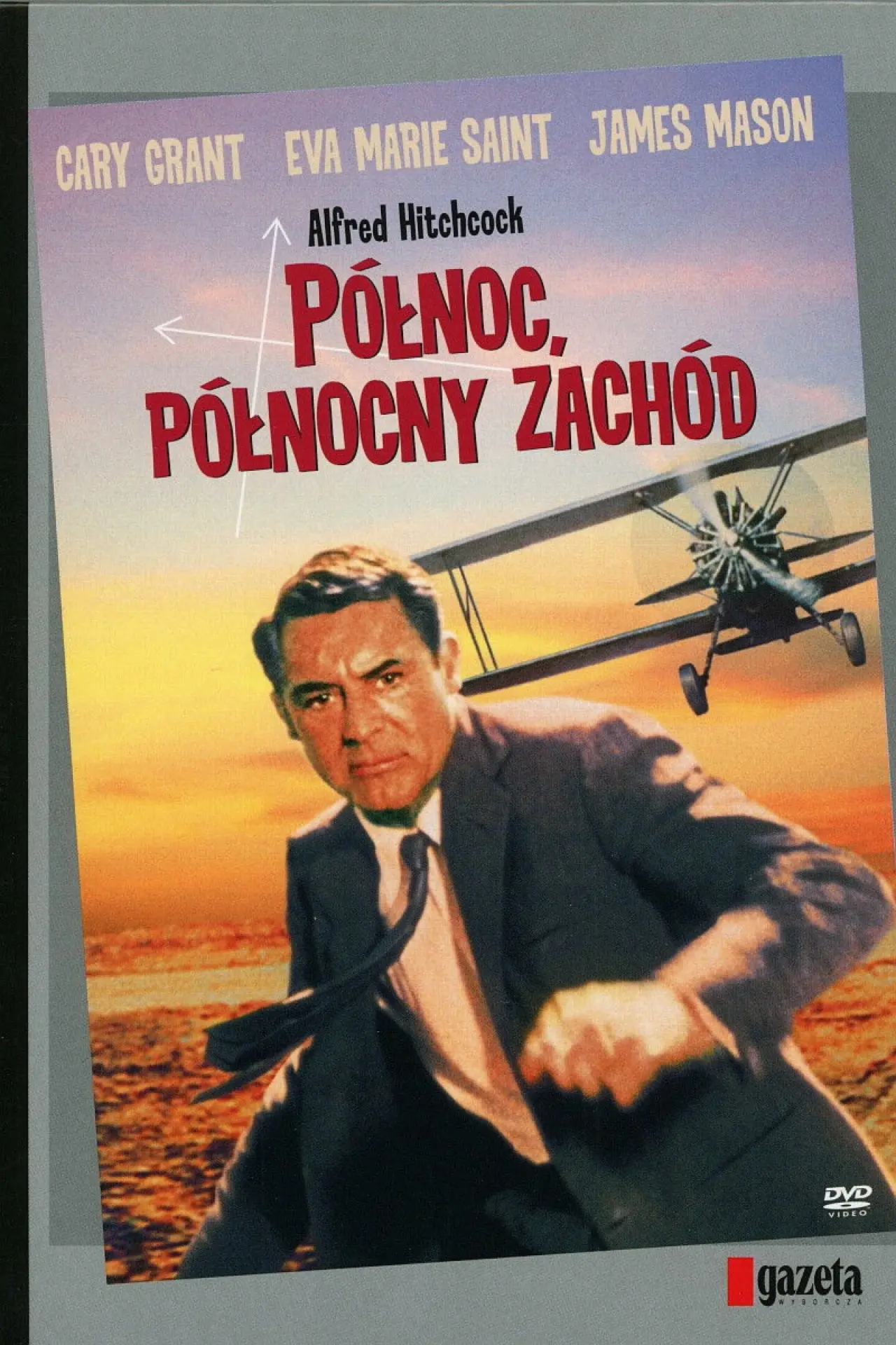 Plakat filmowy "Północ - północny zachód"
