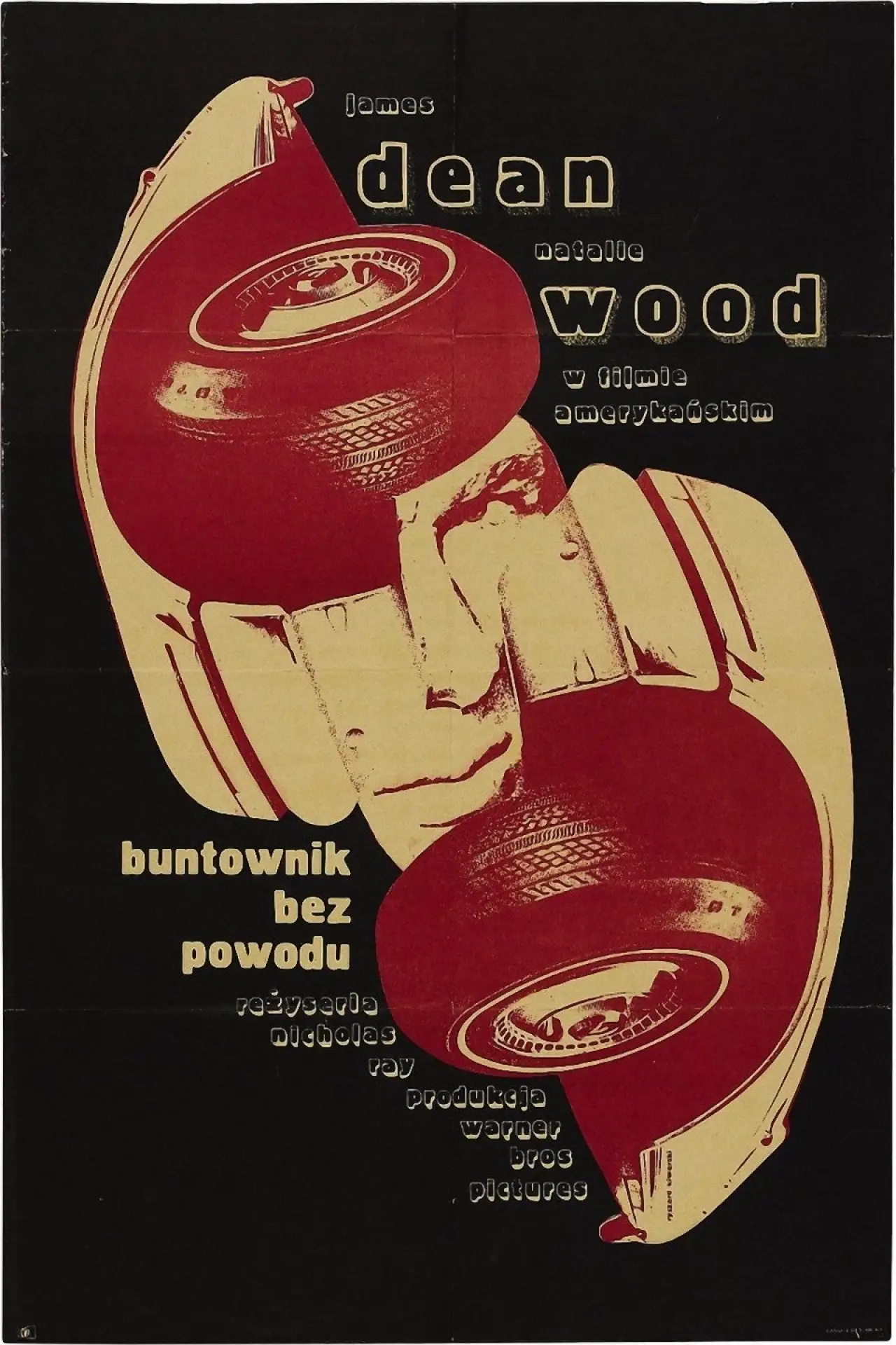 Plakat filmowy "Buntownik bez Powodu"