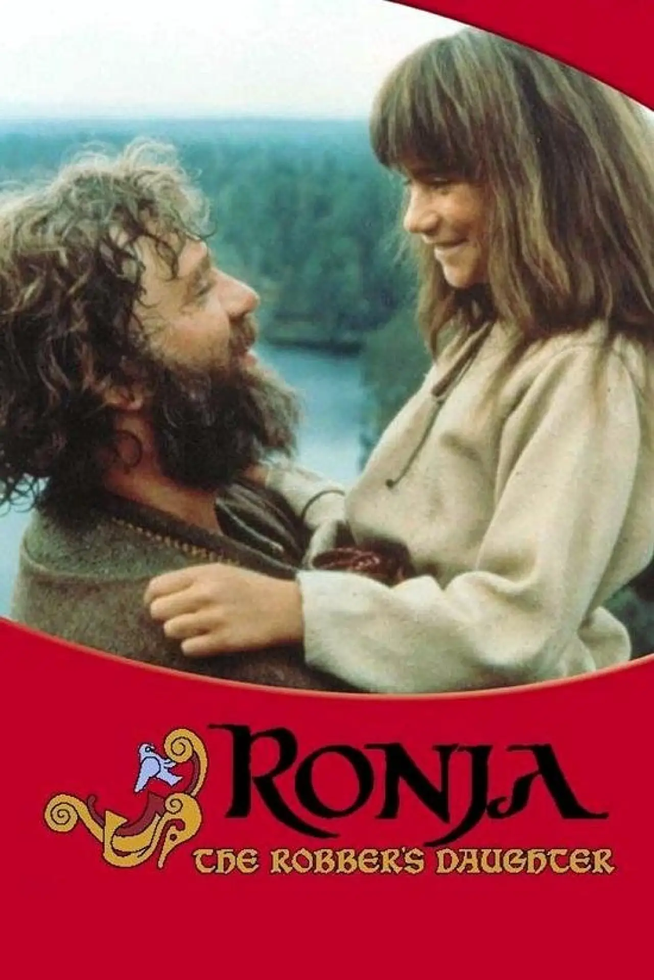 Plakat filmowy "Ronja - córka zbójnika"