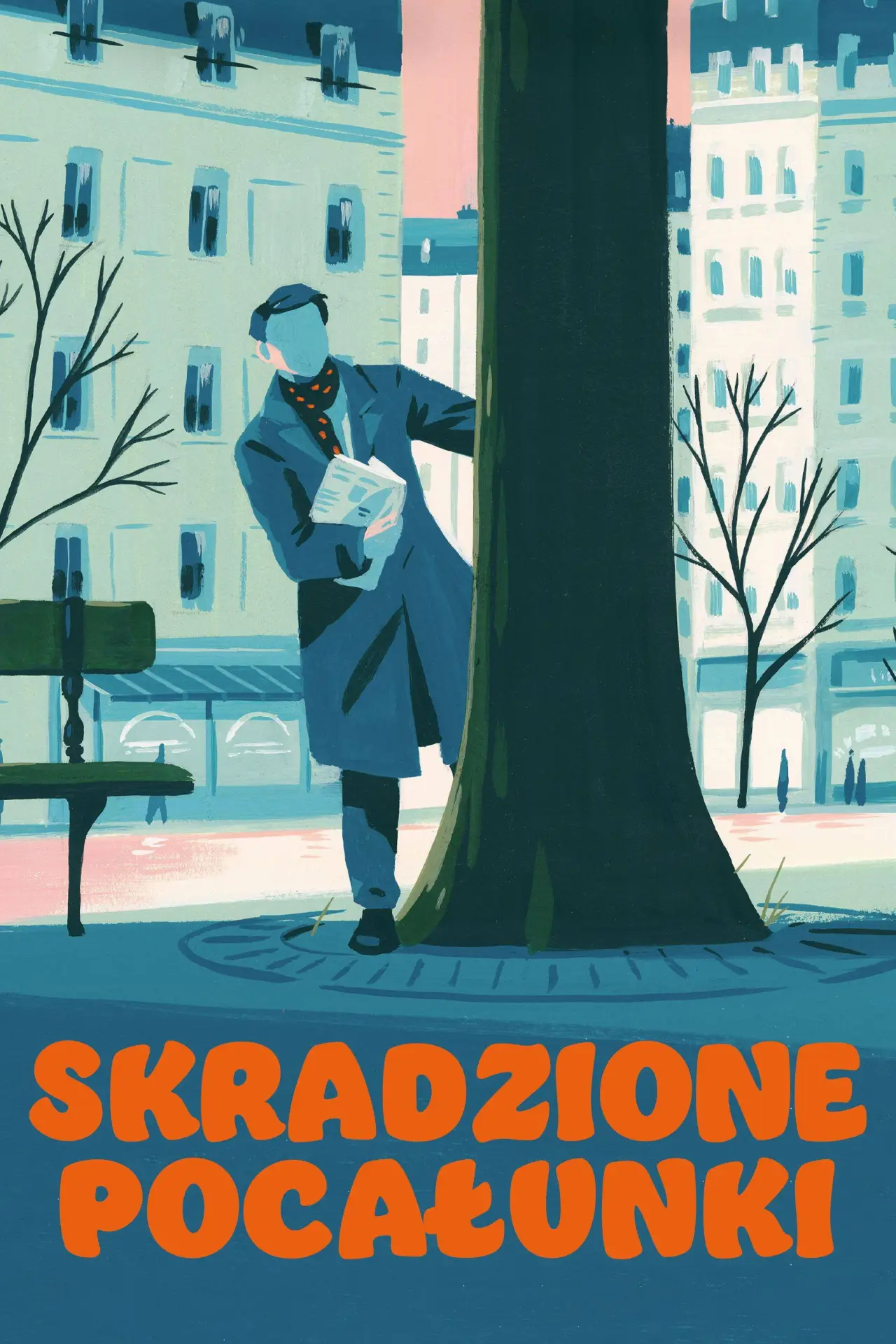 Plakat filmowy "Skradzione pocałunki"