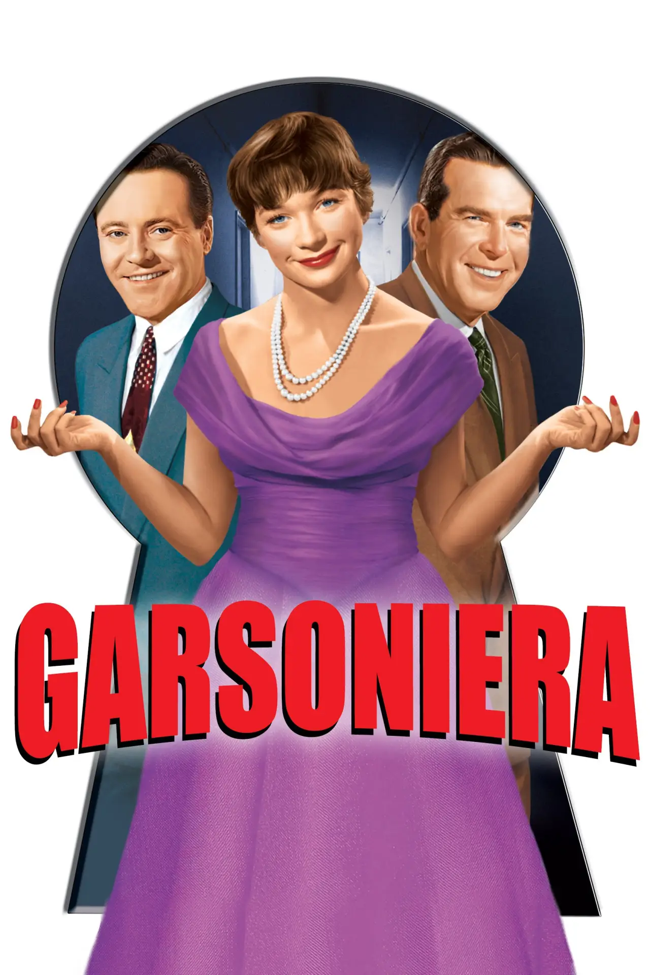 Plakat filmowy "Garsoniera"