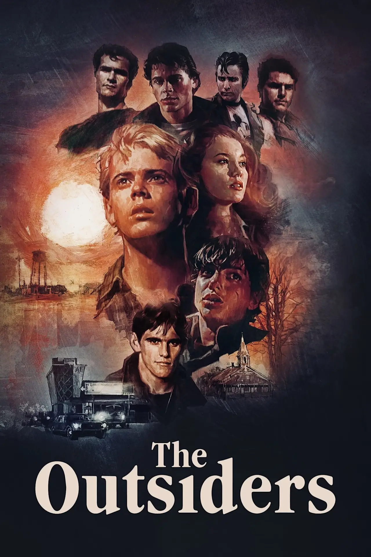 Plakat filmowy "Wyrzutki"