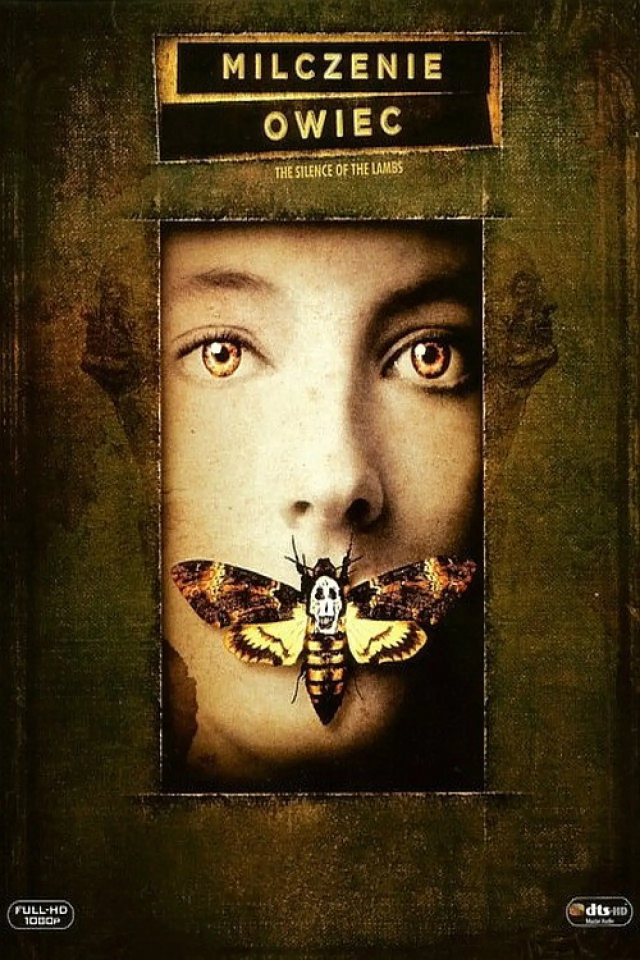 Plakat filmowy "Milczenie owiec"