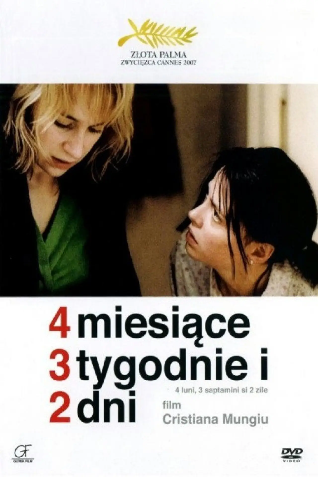 Plakat filmowy "4 miesiące, 3 tygodnie i 2 dni"