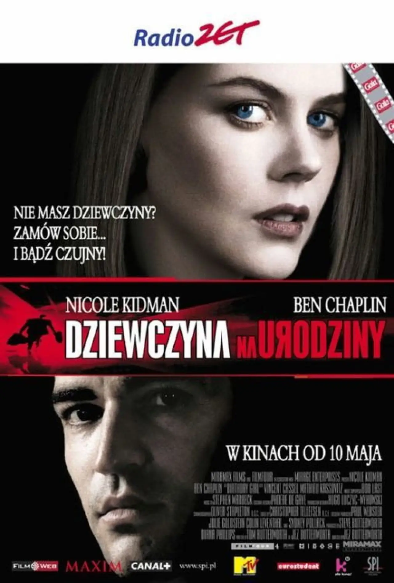 Plakat filmowy "Dziewczyna na Urodziny"