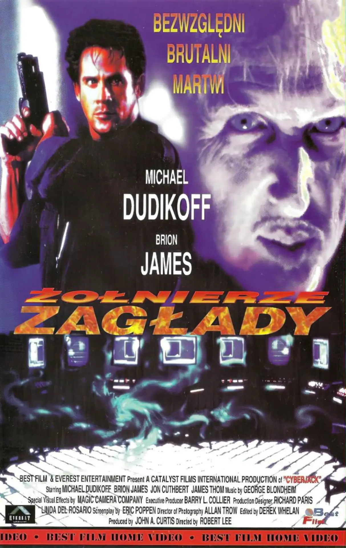 Plakat filmowy "Żołnierze zagłady"