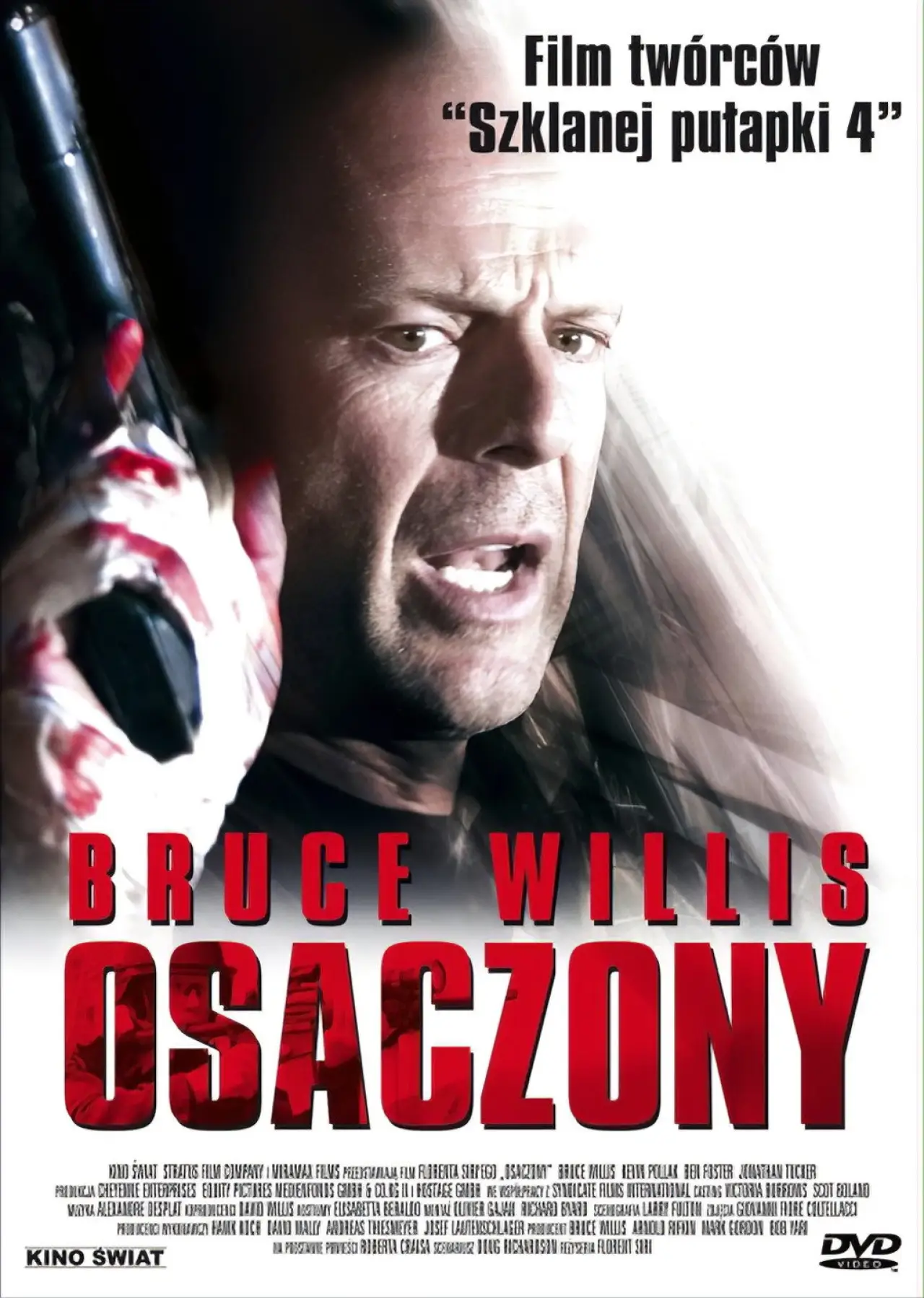 Plakat filmowy "Osaczony"