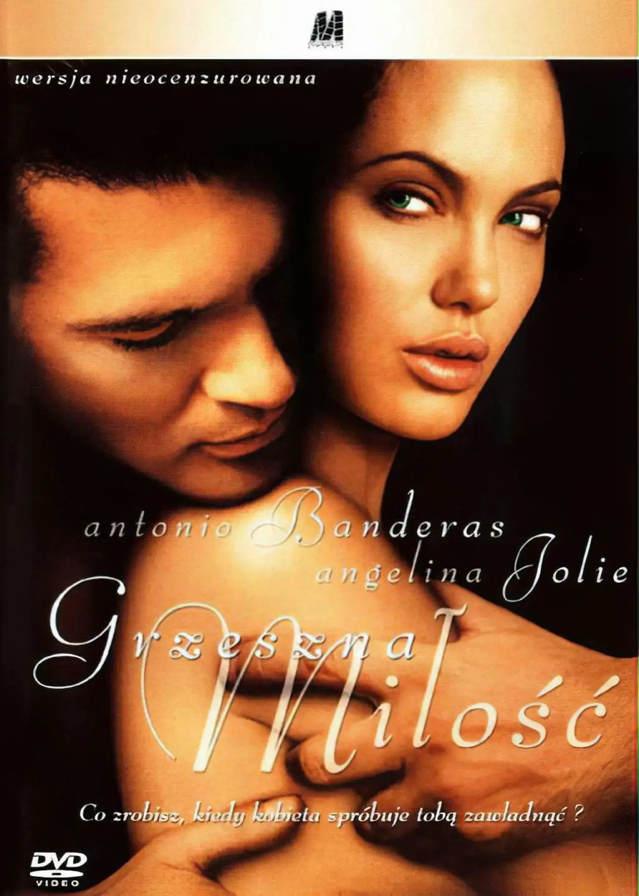 Plakat filmowy "Grzeszna miłość"