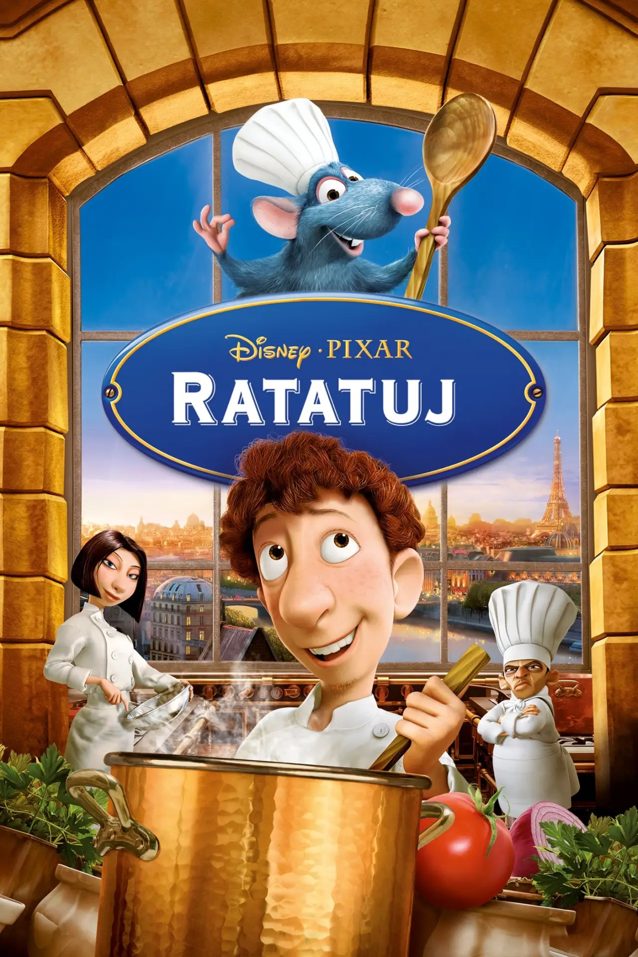 Plakat filmowy "Ratatuj"