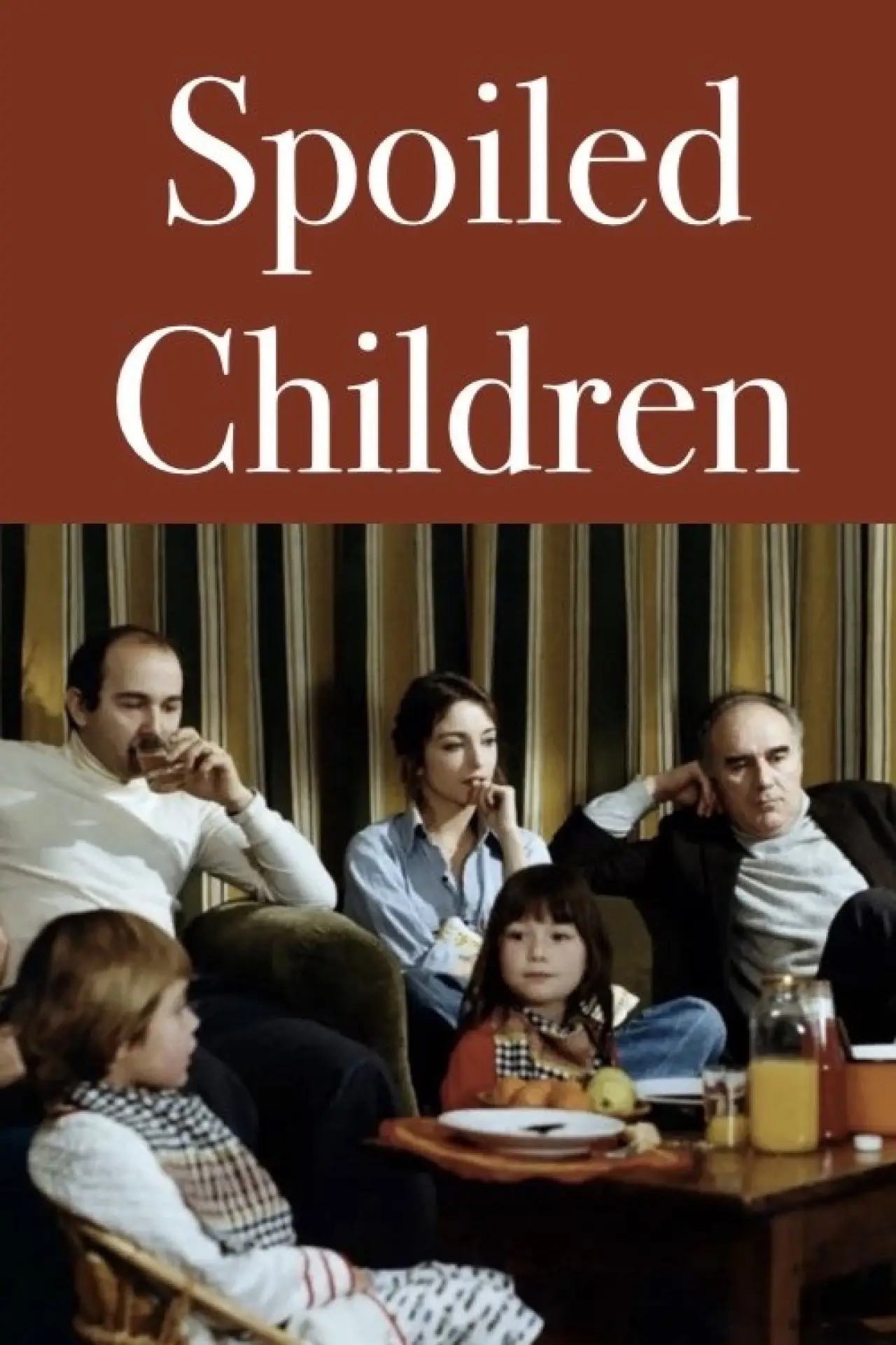 Plakat filmowy "Des enfants gâtés"
