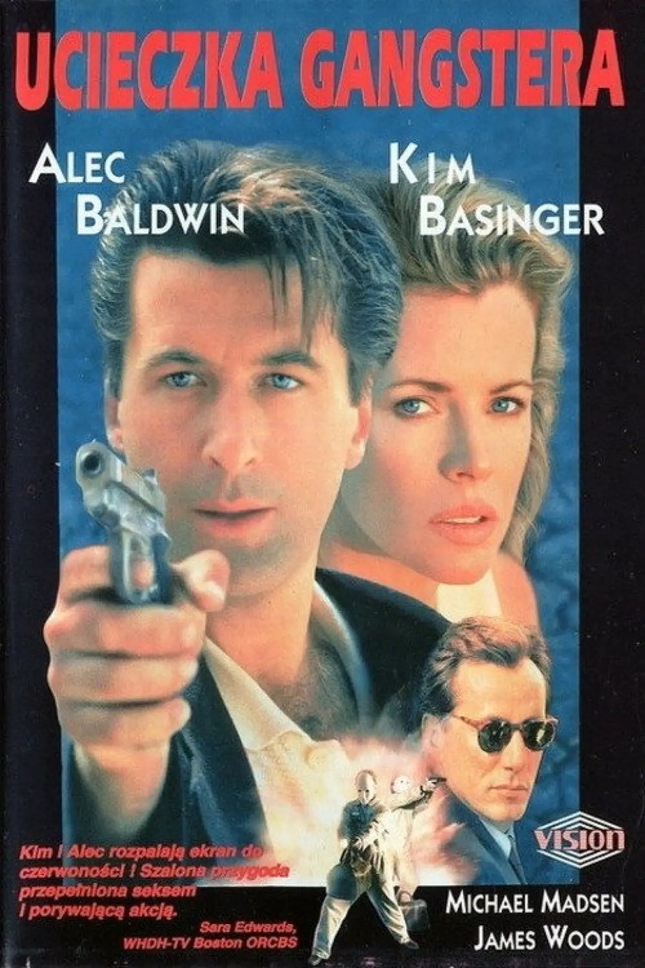 Plakat filmowy "Ucieczka gangstera"
