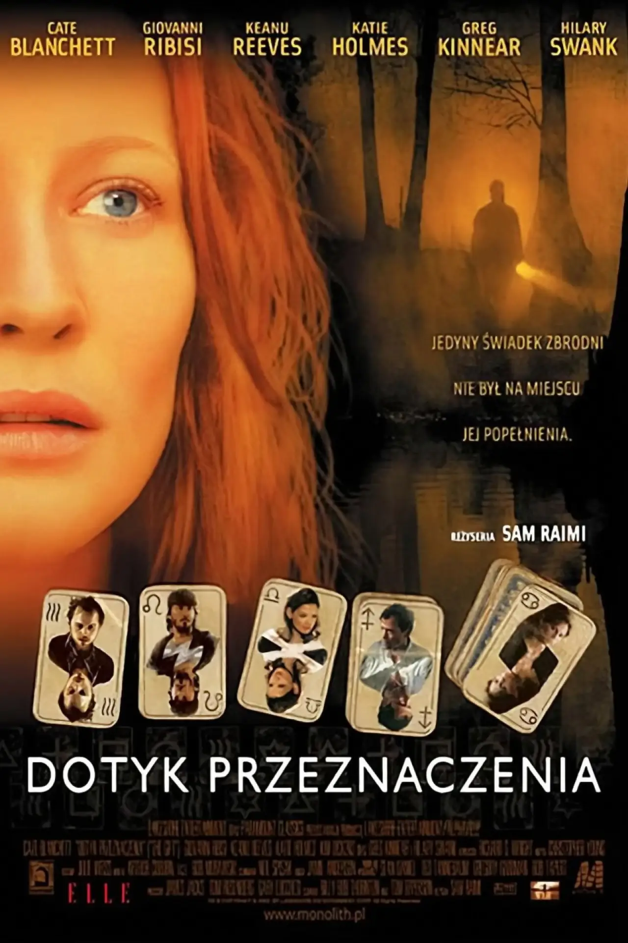 Plakat filmowy "Dotyk Przeznaczenia"