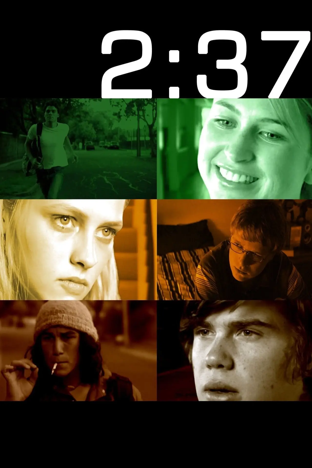 Plakat filmowy "2:37"