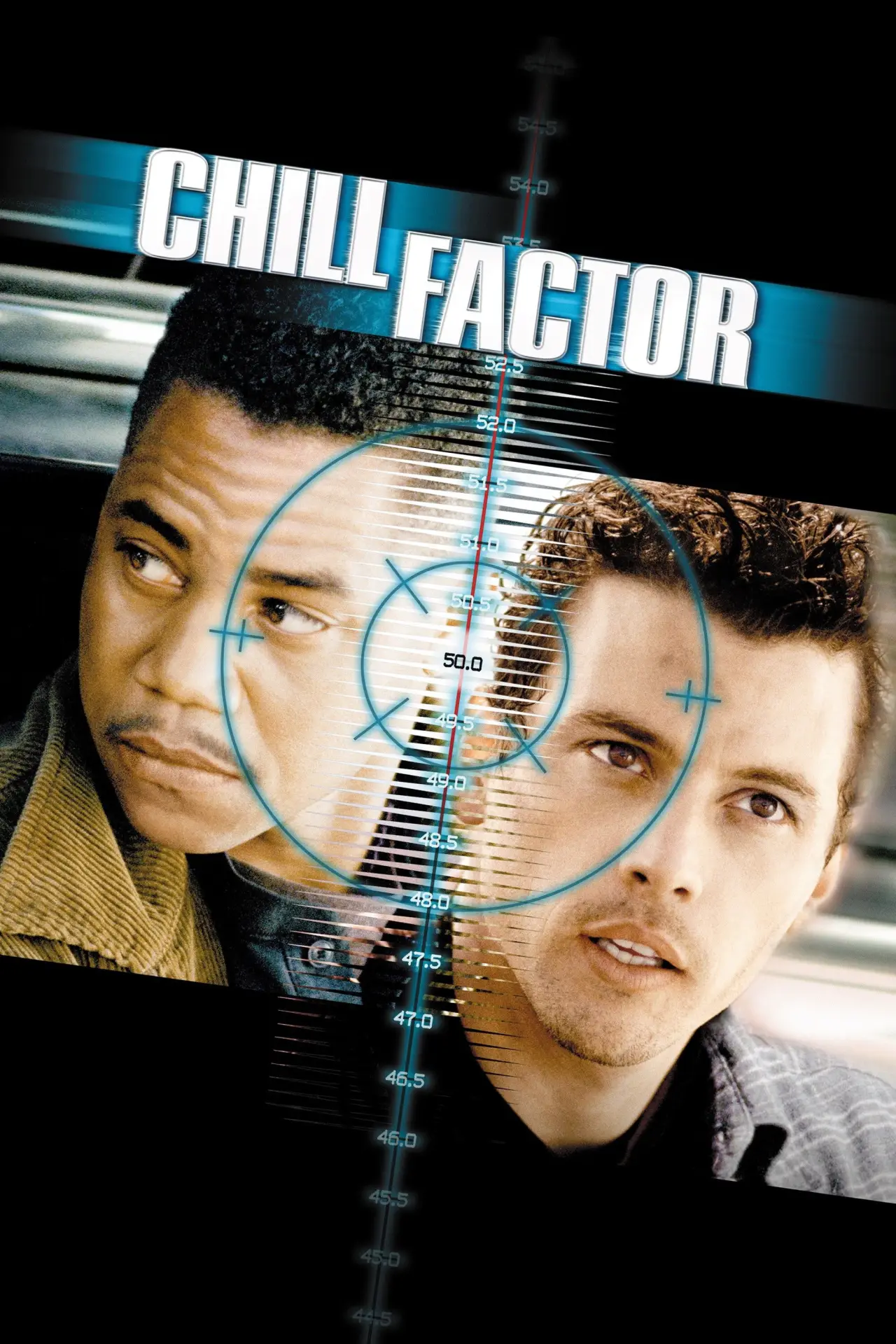Plakat filmowy "Stopień ryzyka"