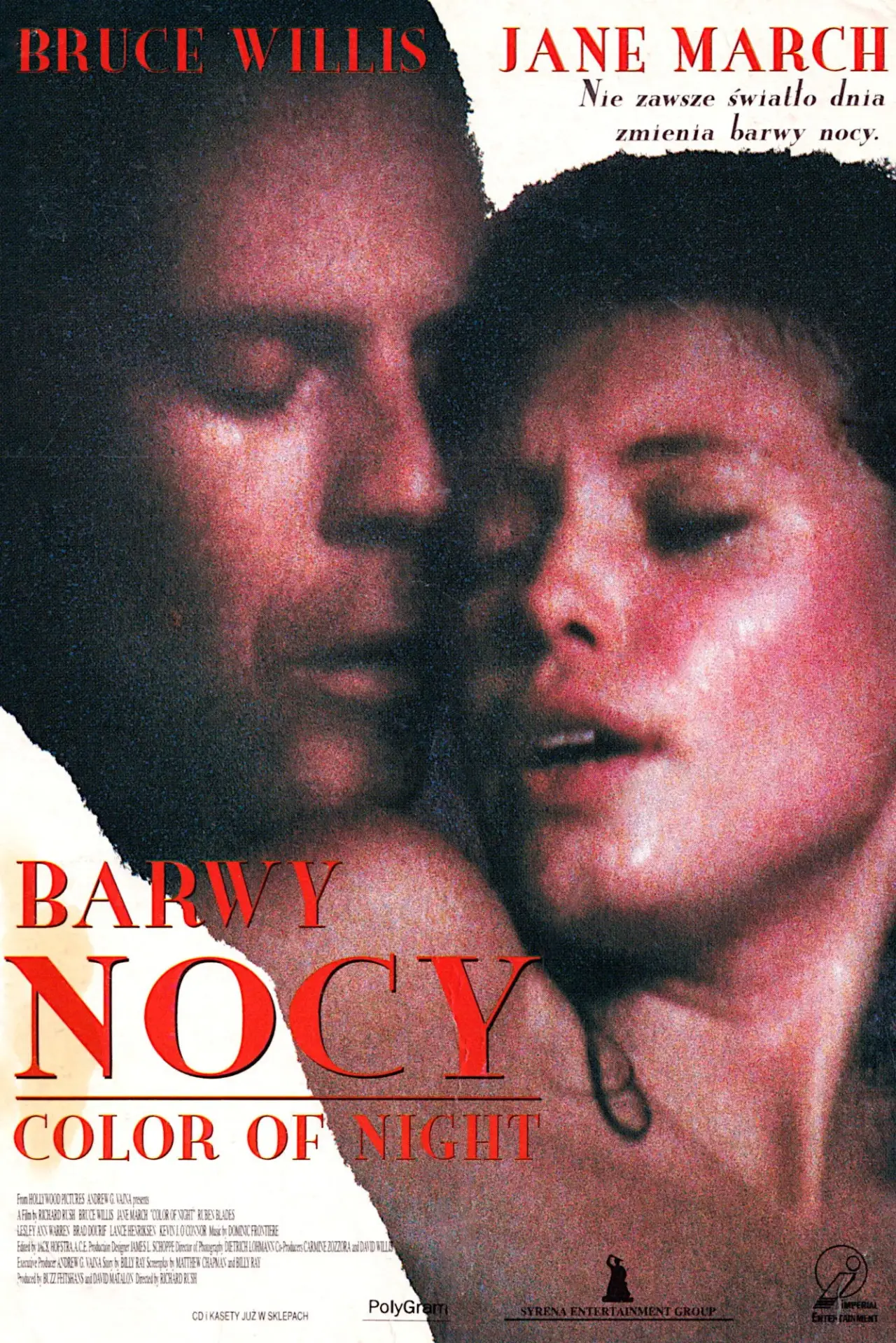 Plakat filmowy "Barwy nocy"