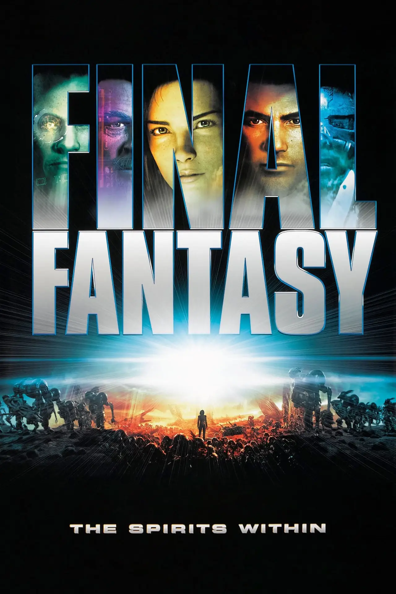 Plakat filmowy "Final Fantasy. Wojna dusz"