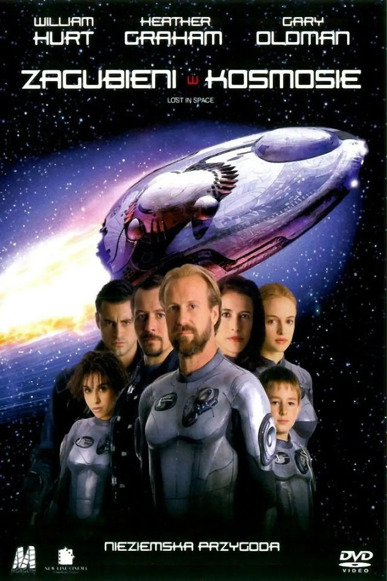 Plakat filmowy "Zagubieni w kosmosie"