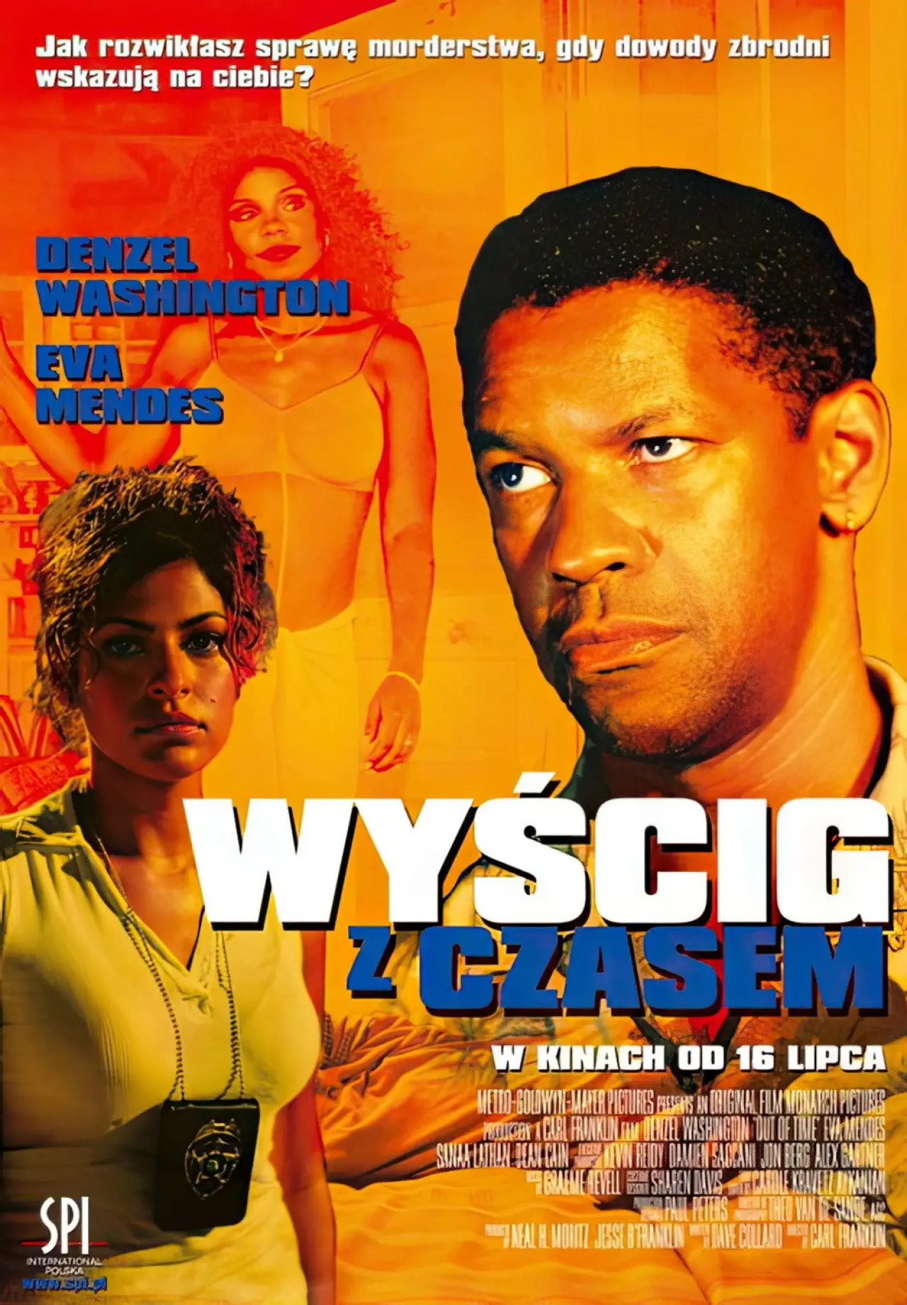 Plakat filmowy "Wyścig z czasem"