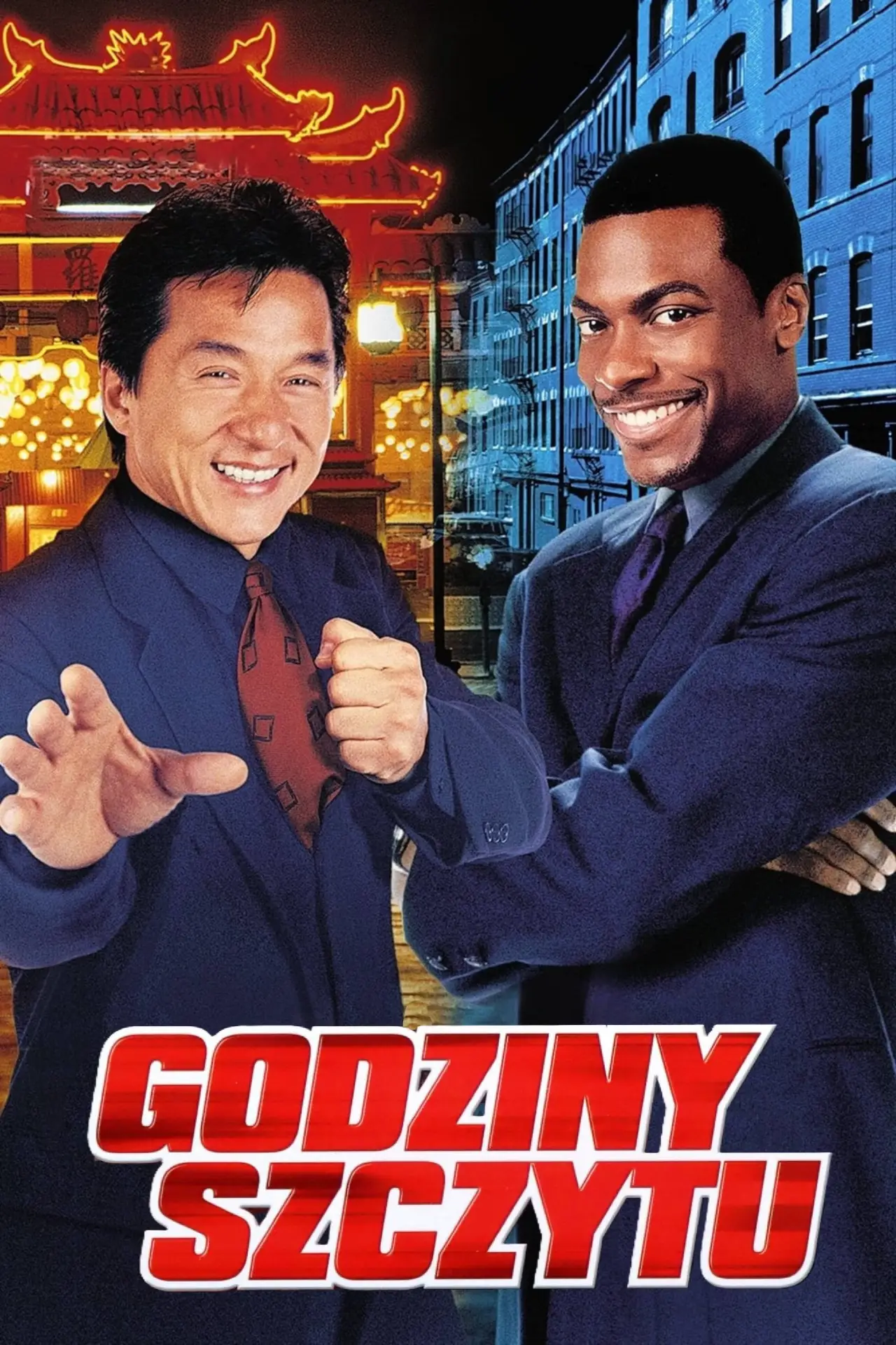 Plakat filmowy "Godziny szczytu"